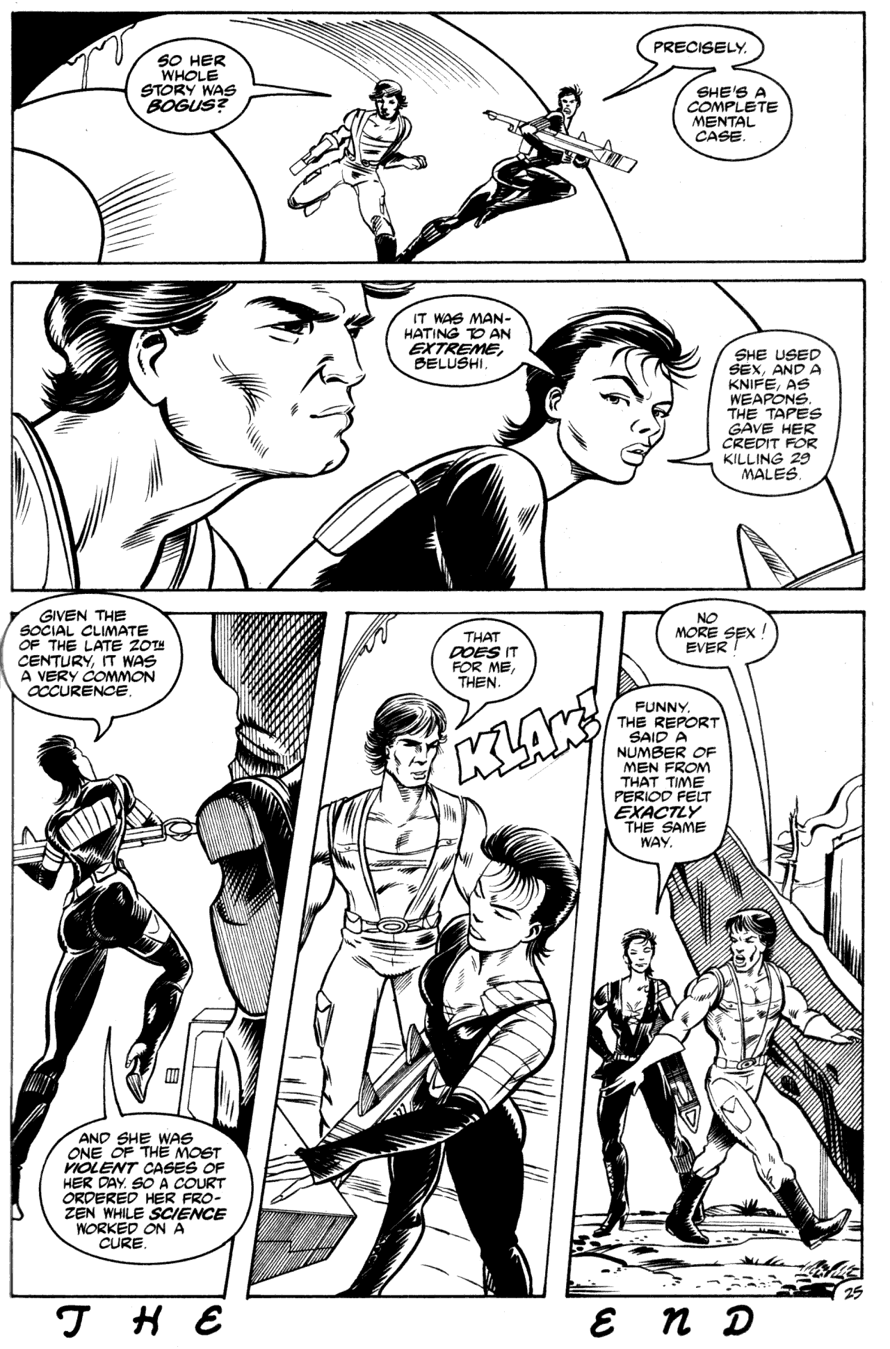 Read online Solo Ex-Mutants comic -  Issue #6 - 27
