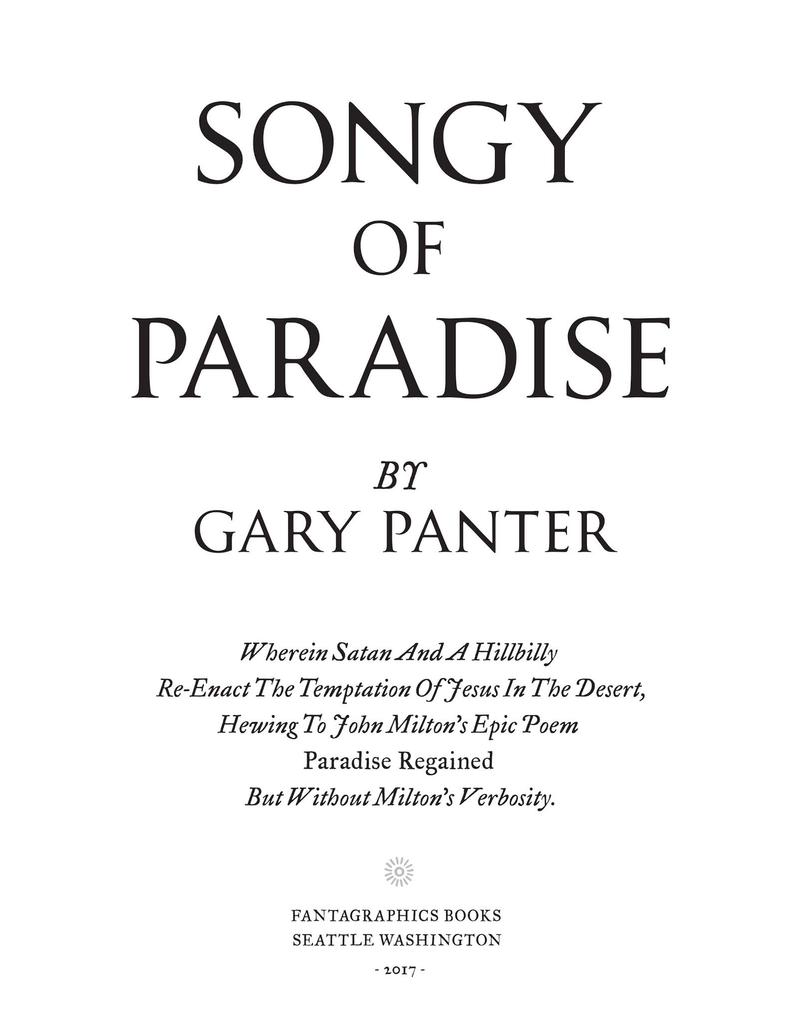 Read online Songy of Paradise comic -  Issue # Full - 4