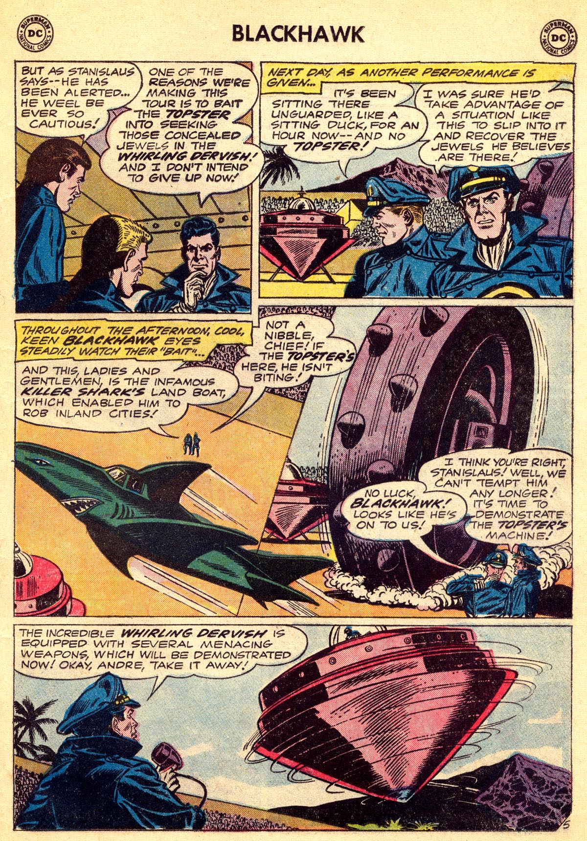 Read online Blackhawk (1957) comic -  Issue #168 - 29