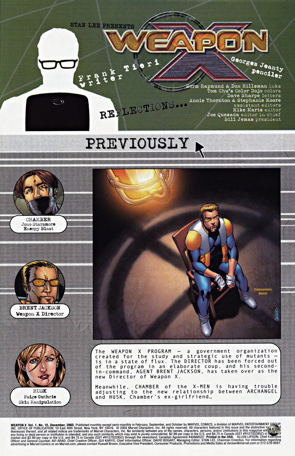 Read online Weapon X (2002) comic -  Issue #15 - 2