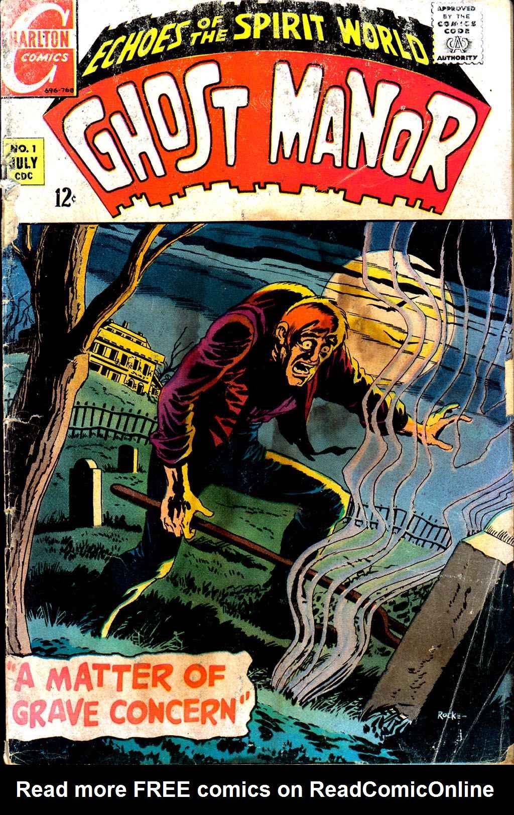 Read online Ghost Manor comic -  Issue #1 - 1