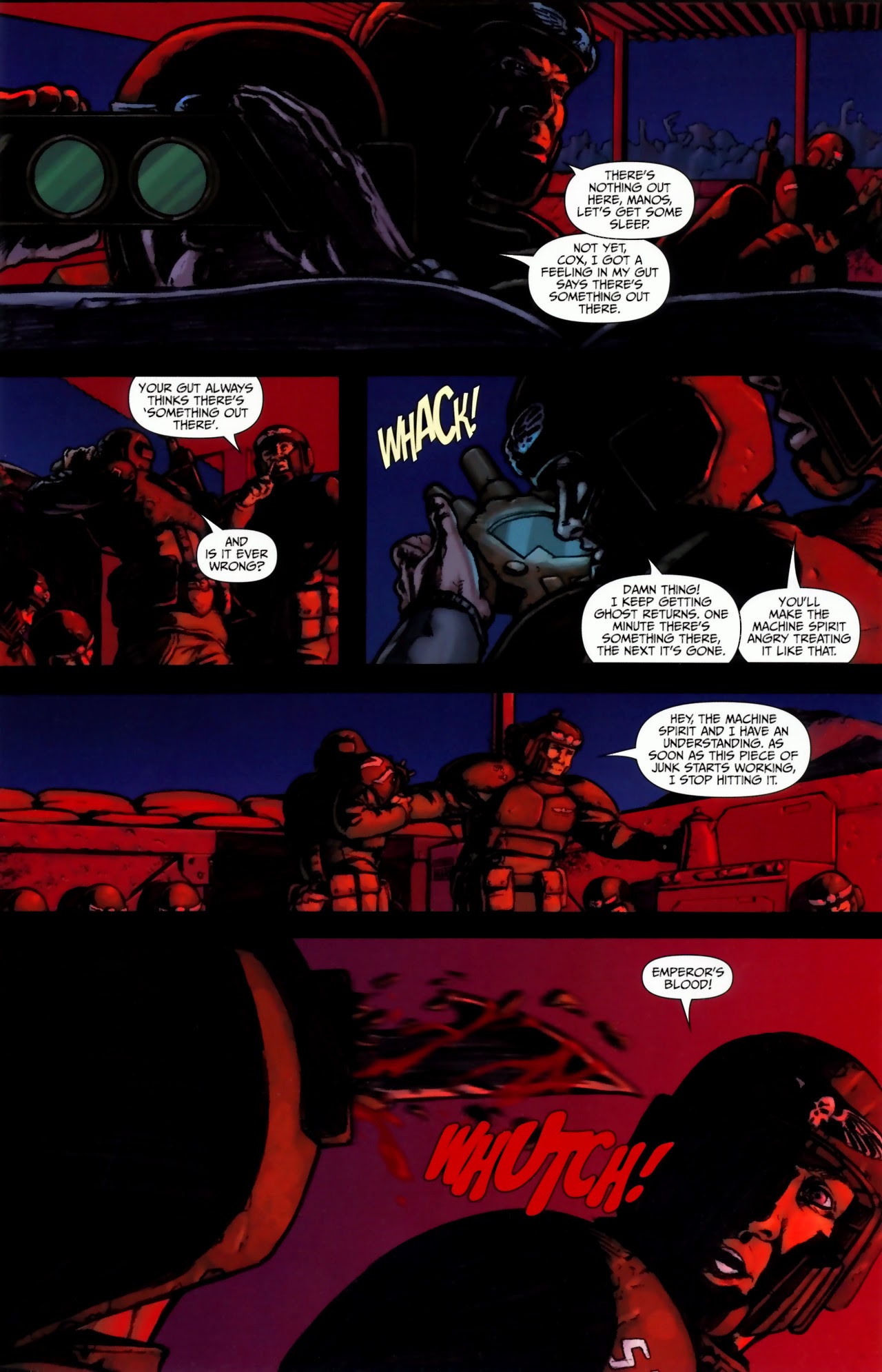 Read online Warhammer 40,000: Fire & Honour comic -  Issue #1 - 14
