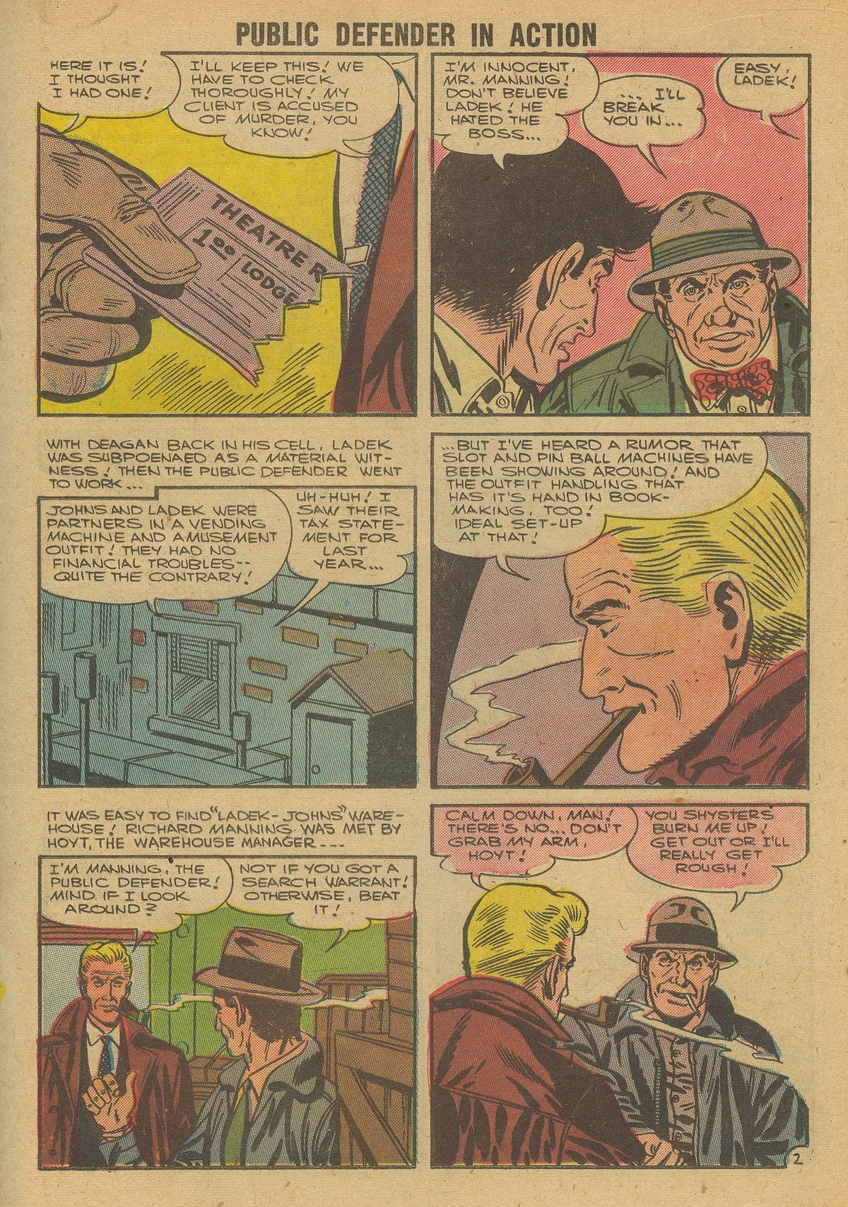 Read online Public Defender in Action comic -  Issue #10 - 19