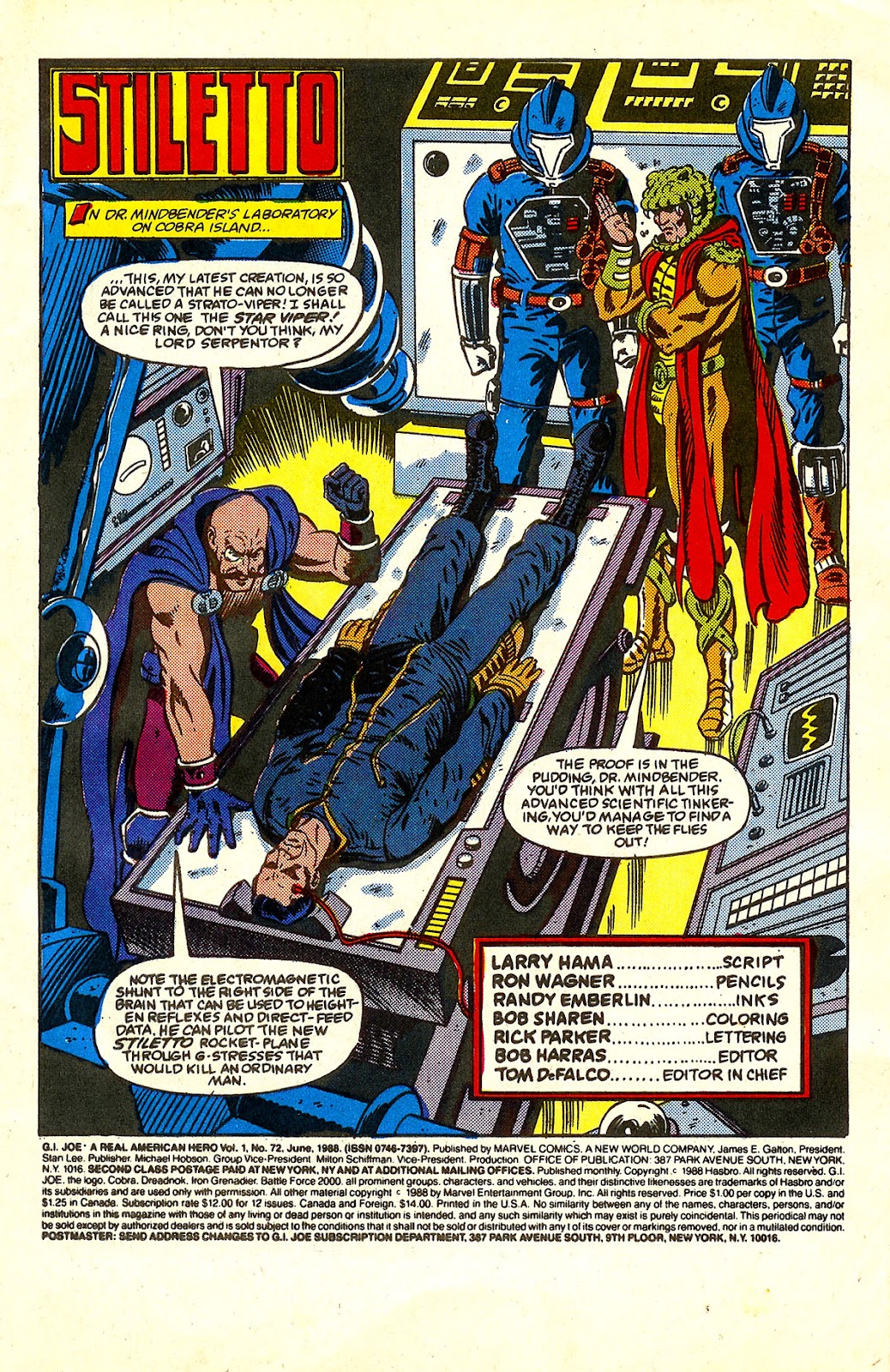 G.I. Joe: A Real American Hero issue 72 - Page 2