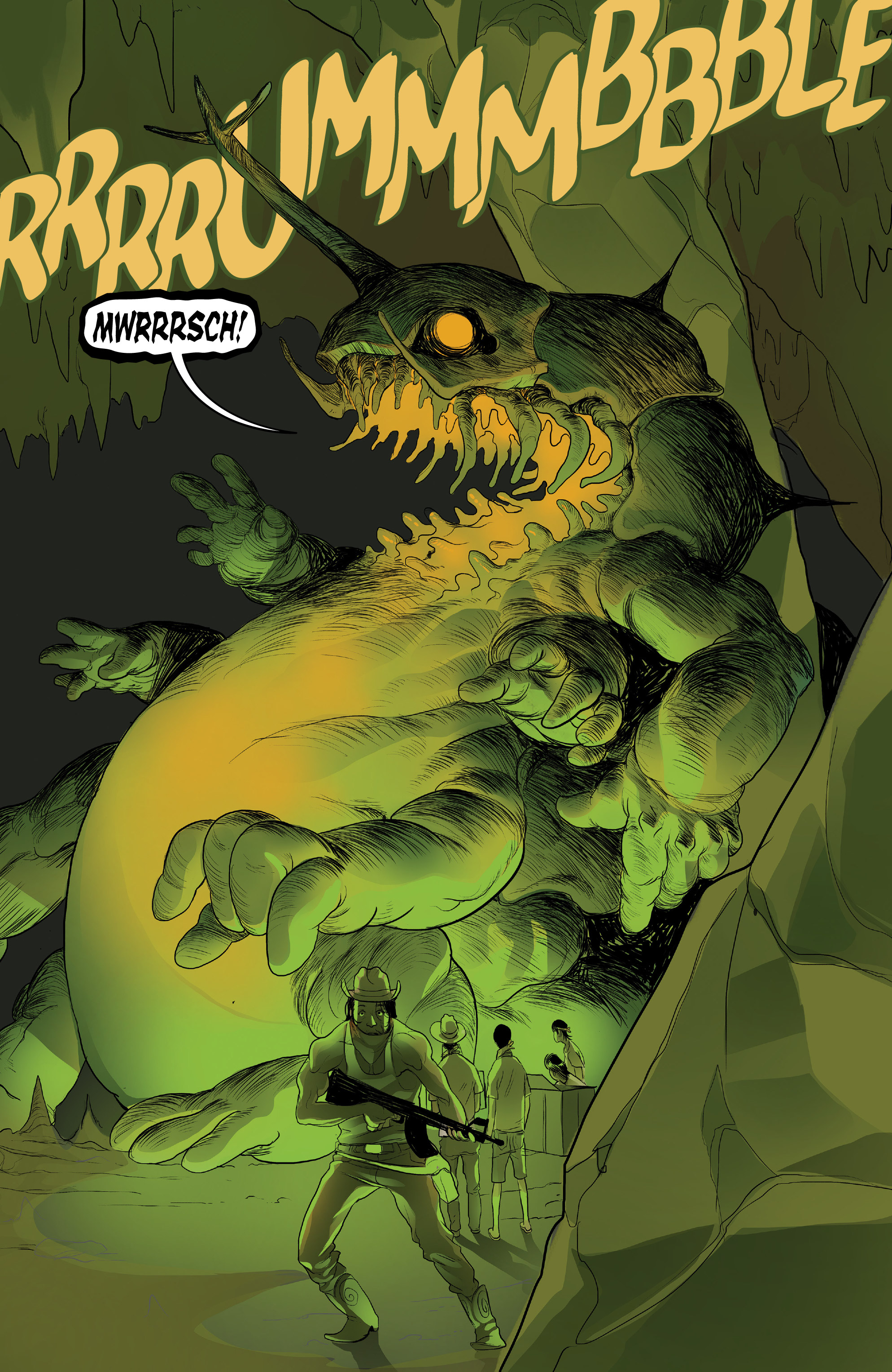 Read online Unearth comic -  Issue #1 - 19