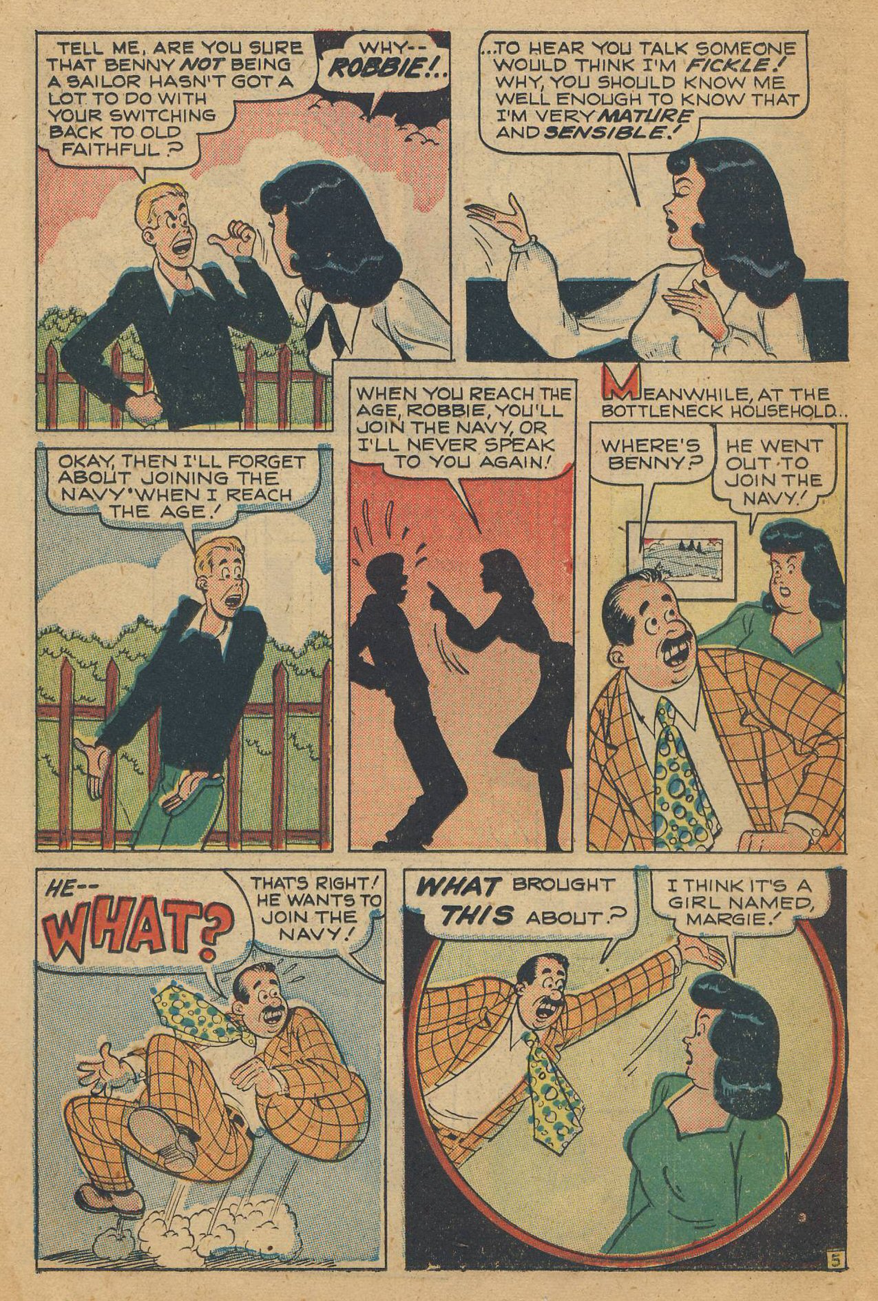 Read online Margie Comics comic -  Issue #47 - 34