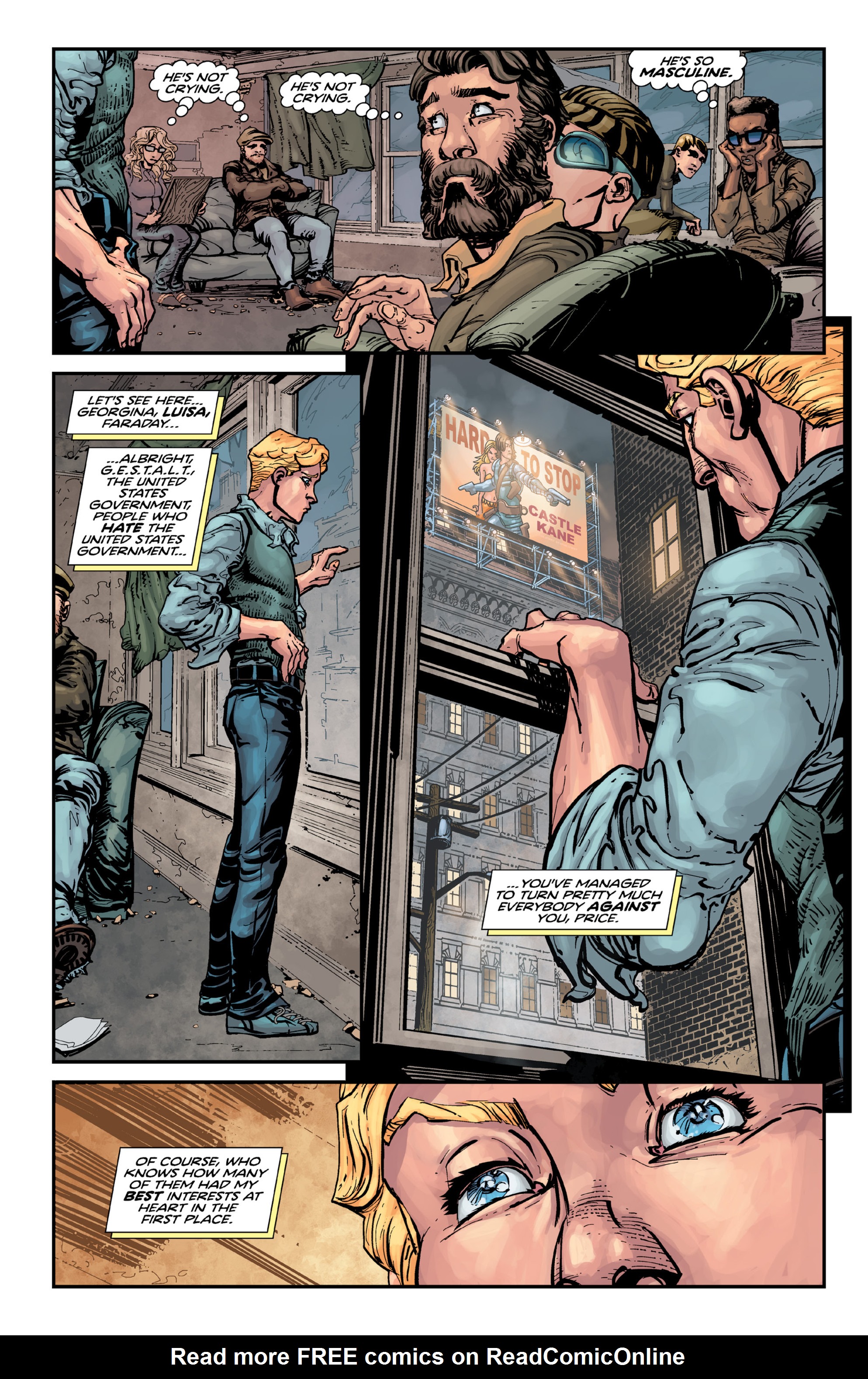 Read online Brain Boy:  The Men from G.E.S.T.A.L.T. comic -  Issue # TPB - 98