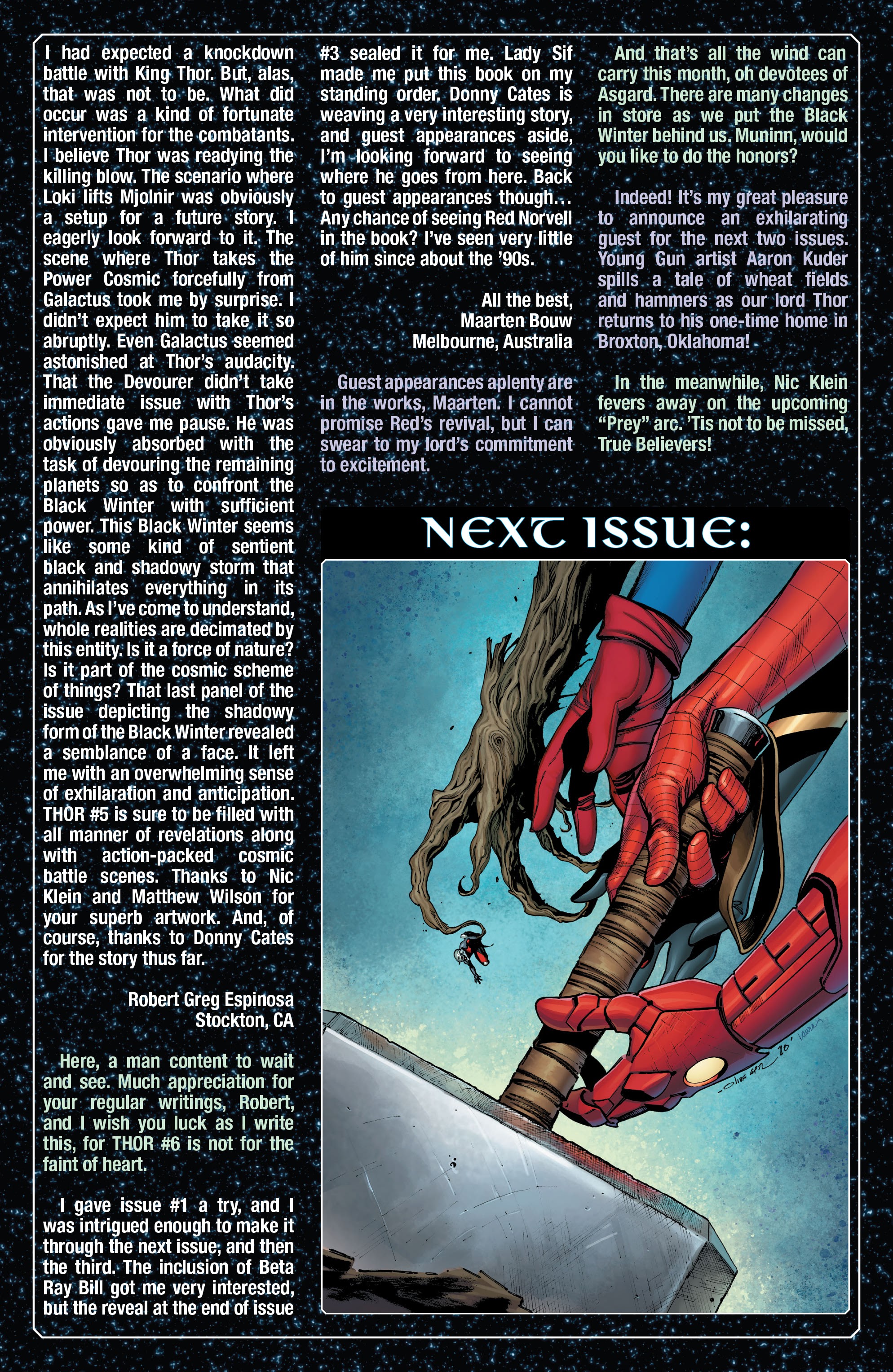 Read online Thor (2020) comic -  Issue #6 - 23