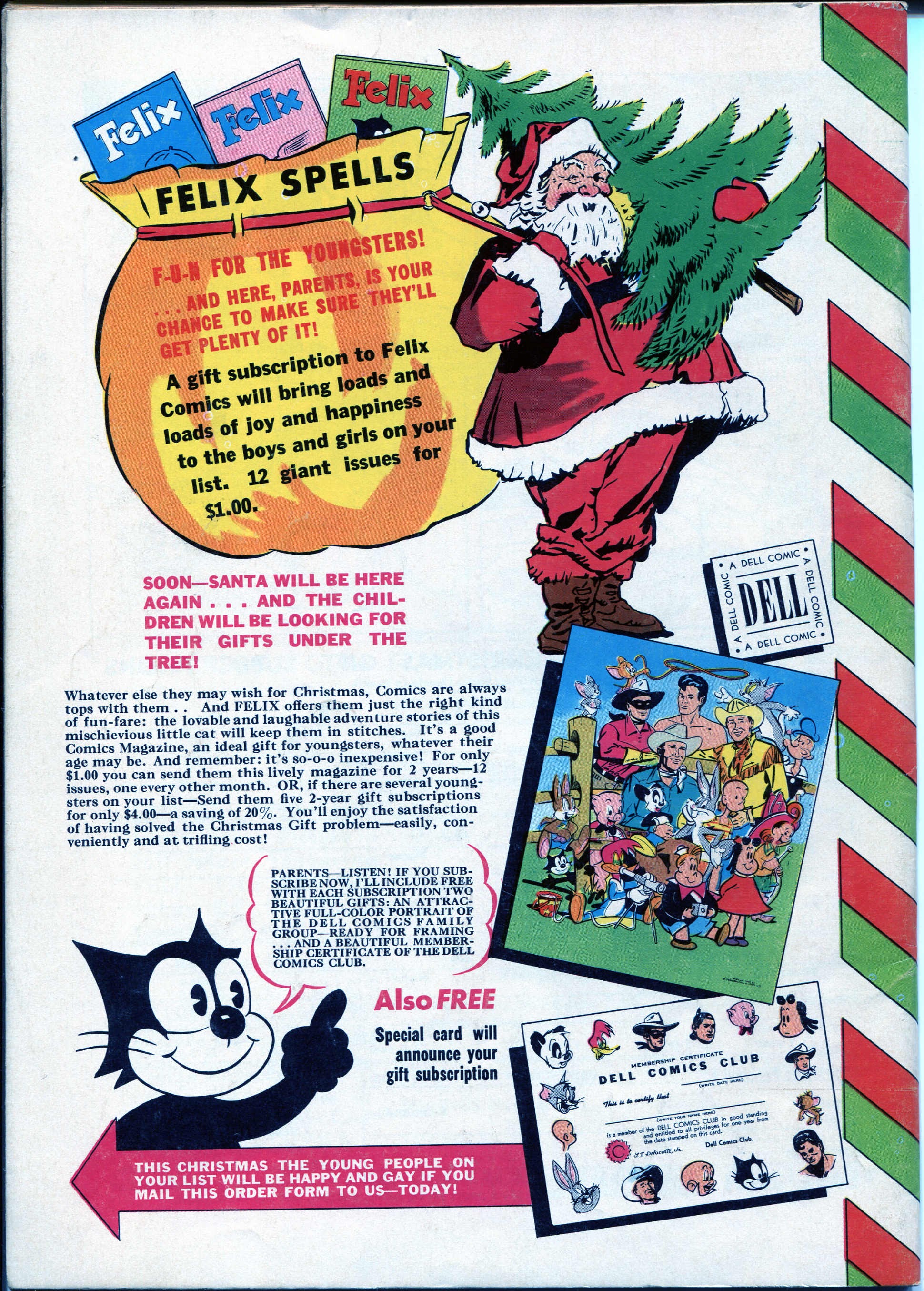 Read online Felix the Cat (1948) comic -  Issue #18 - 52