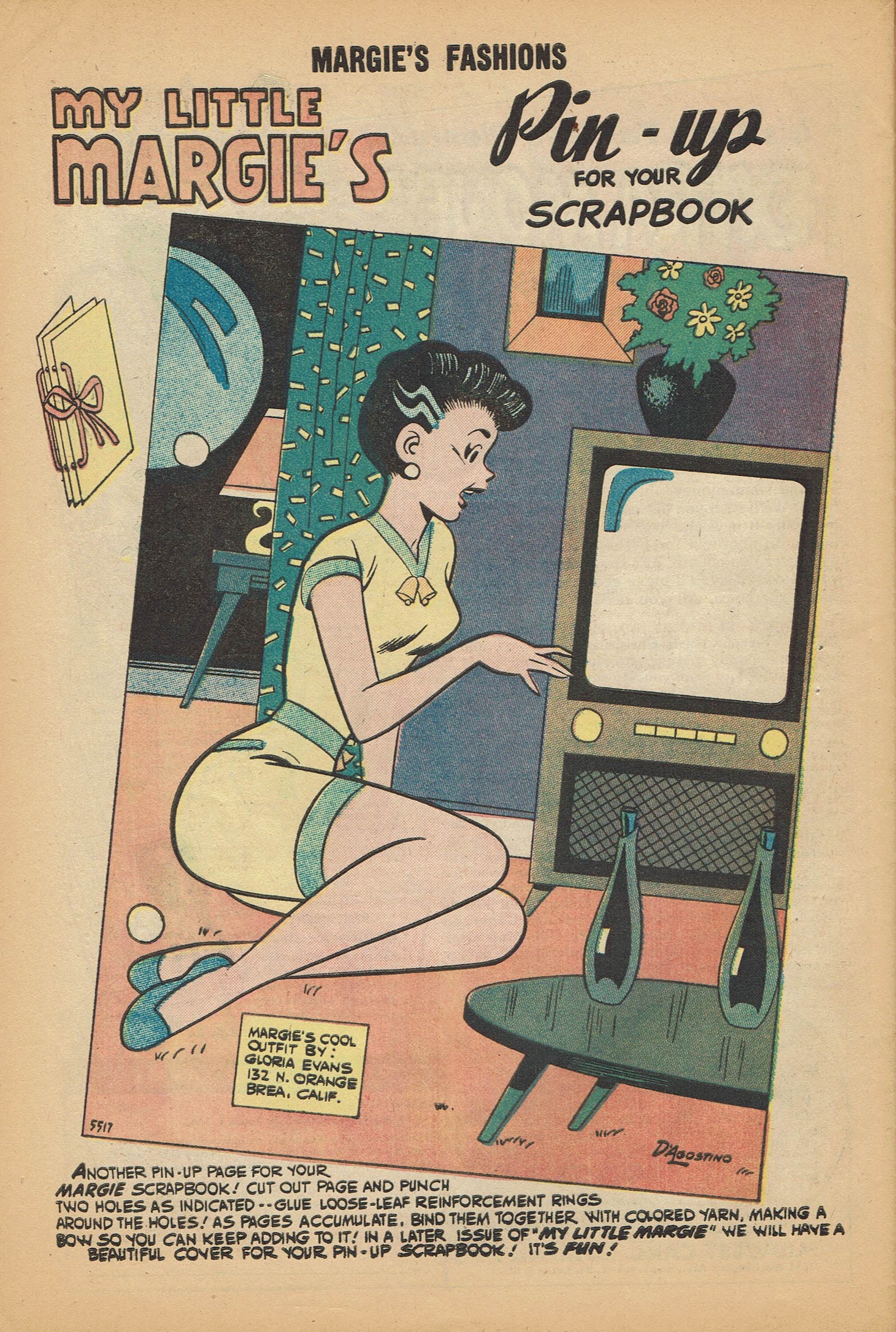 Read online My Little Margie's Fashions comic -  Issue #4 - 32