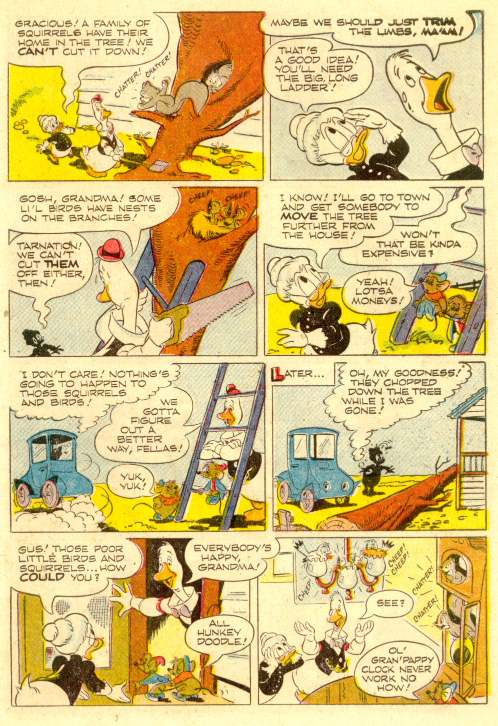Read online Walt Disney's Comics and Stories comic -  Issue #157 - 37