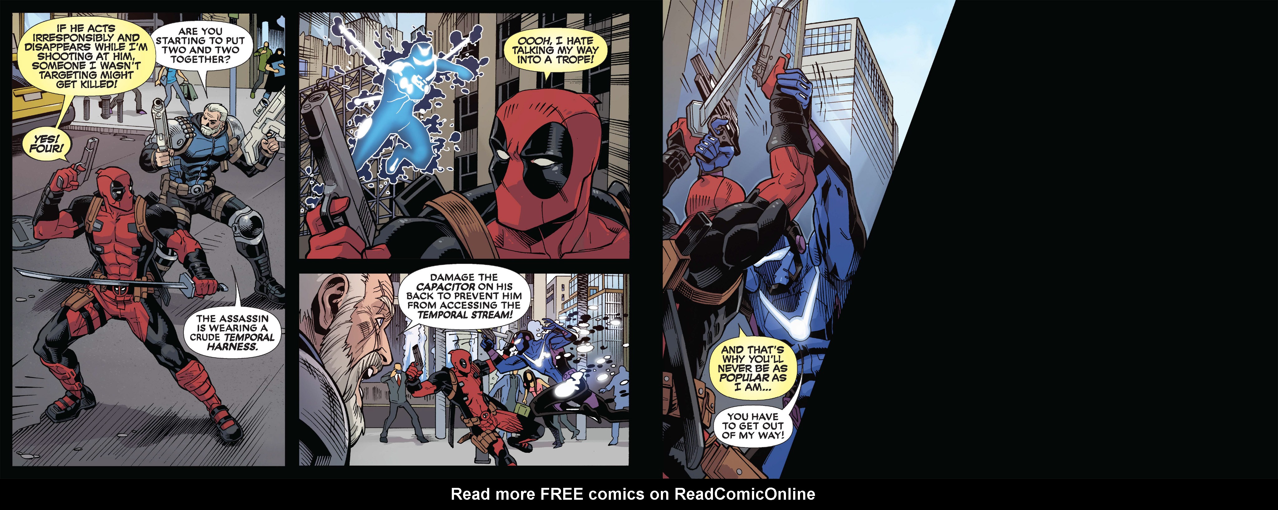 Read online Deadpool & Cable: Split Second Infinite Comic comic -  Issue #2 - 55