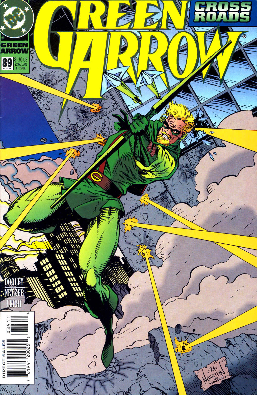 Read online Green Arrow (1988) comic -  Issue #89 - 1