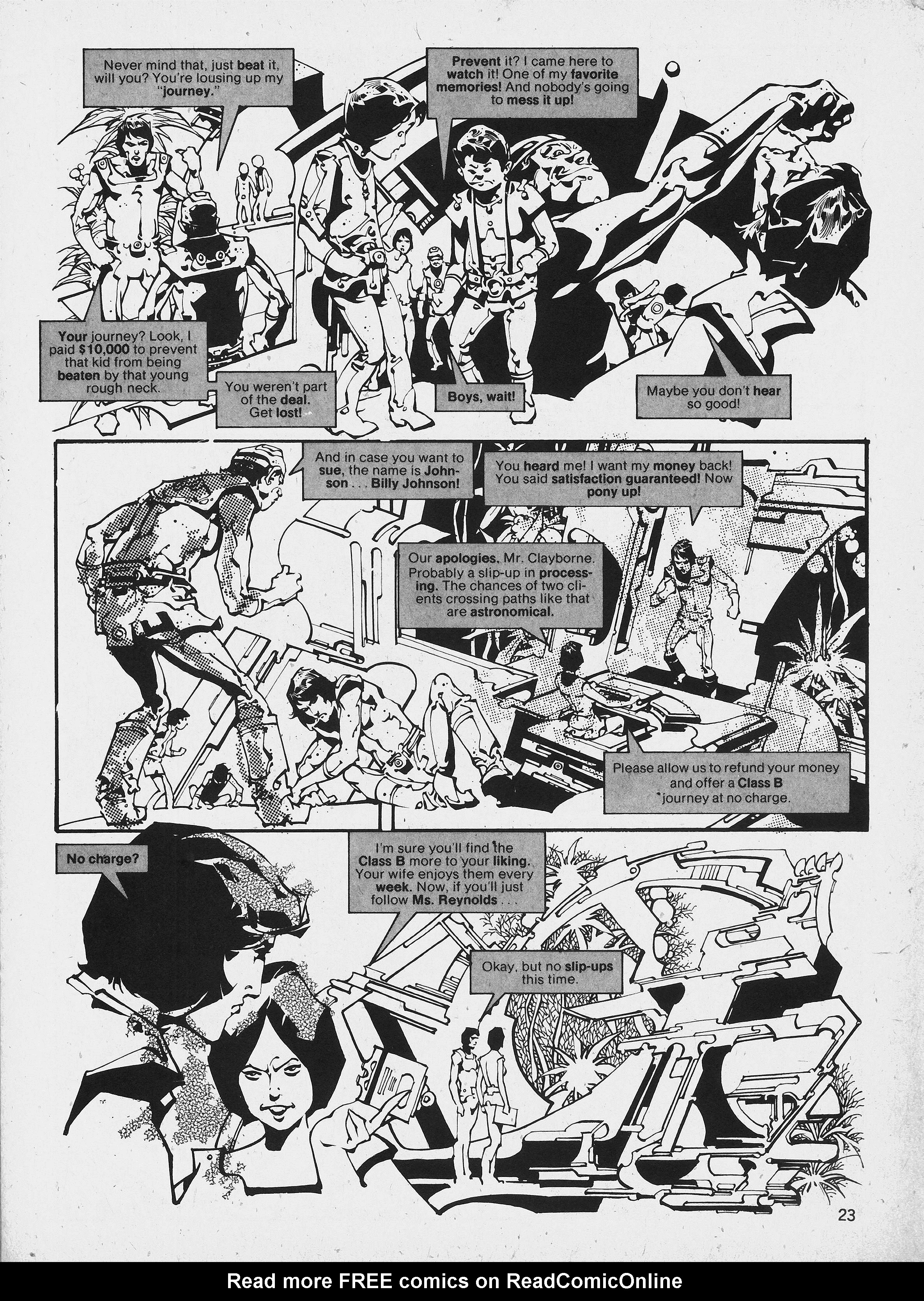 Read online Unknown Worlds of Science Fiction Giant Size Special comic -  Issue # Full - 23