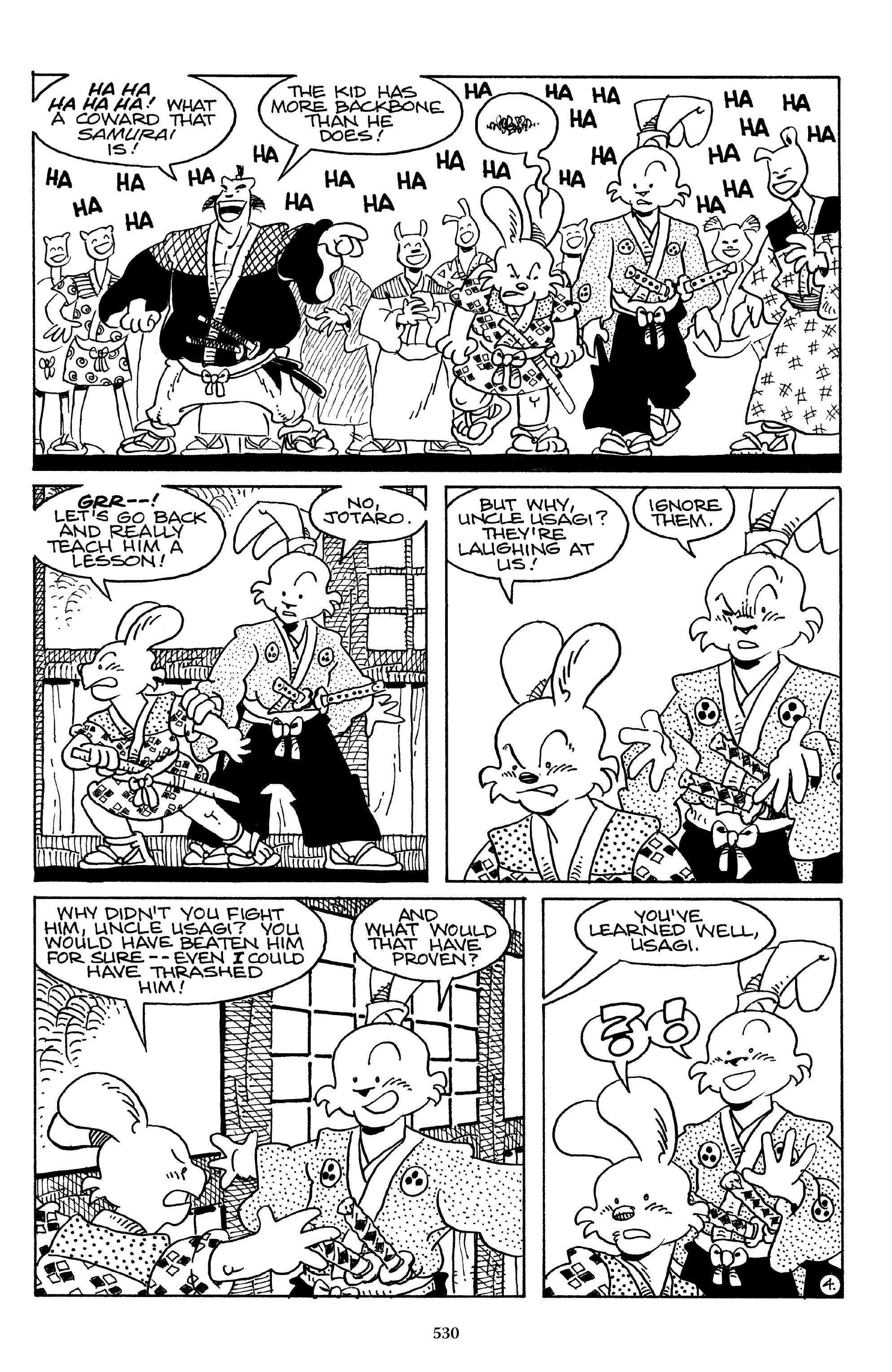 Read online The Usagi Yojimbo Saga comic -  Issue # TPB 4 - 526