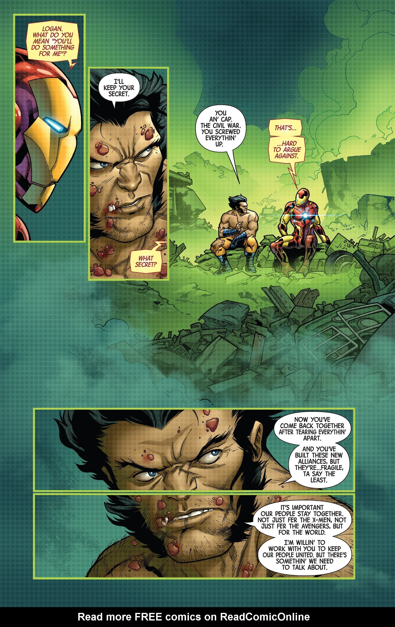 Read online Hunt for Wolverine: Adamantium Agenda comic -  Issue #3 - 4