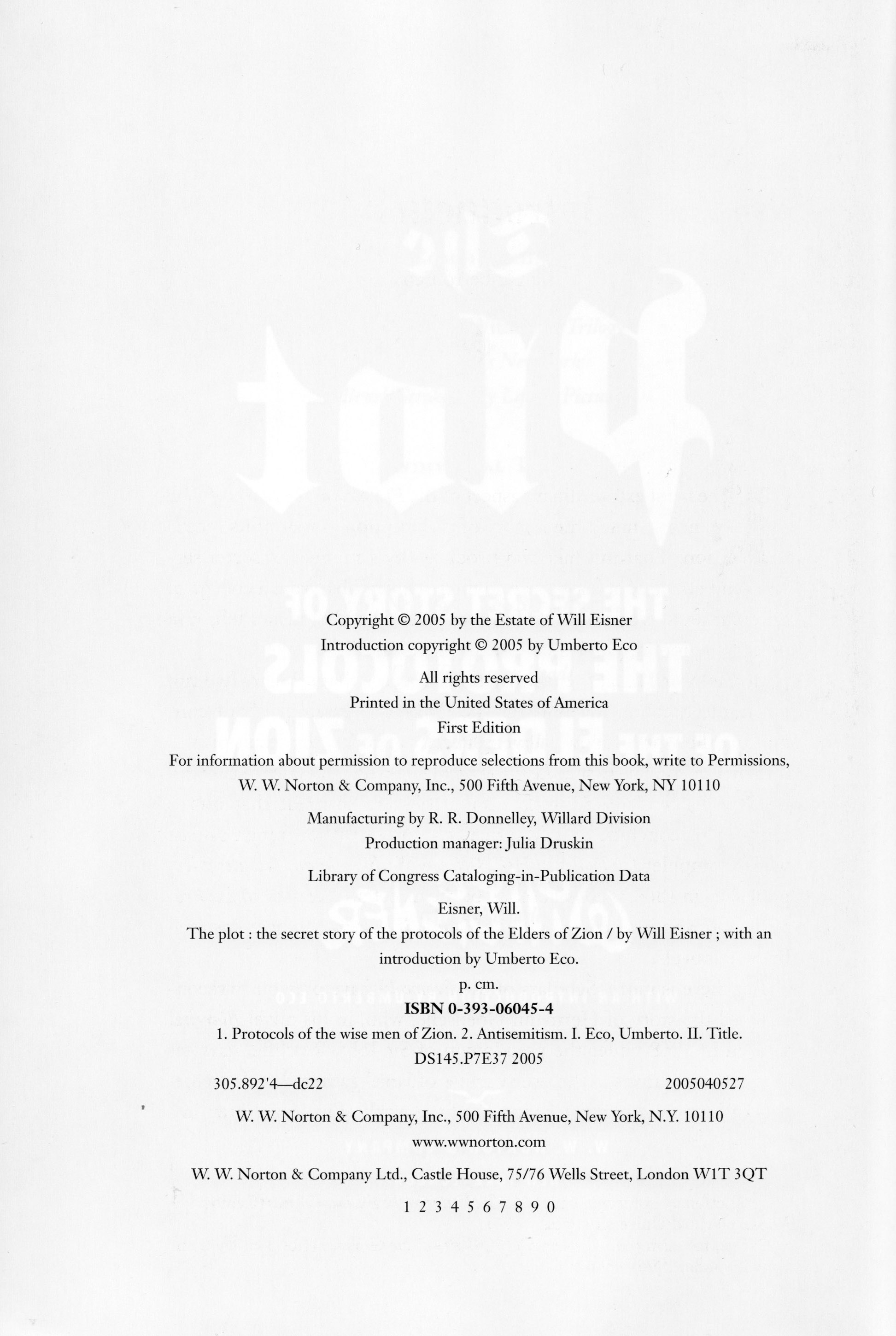 Read online The Plot: The Secret Story of the Protocols of the Elders of Zion comic -  Issue # TPB (Part 1) - 8