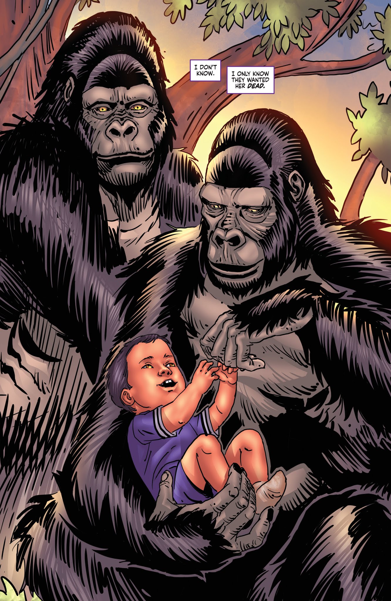 Read online Red Sonja/Tarzan comic -  Issue #4 - 7