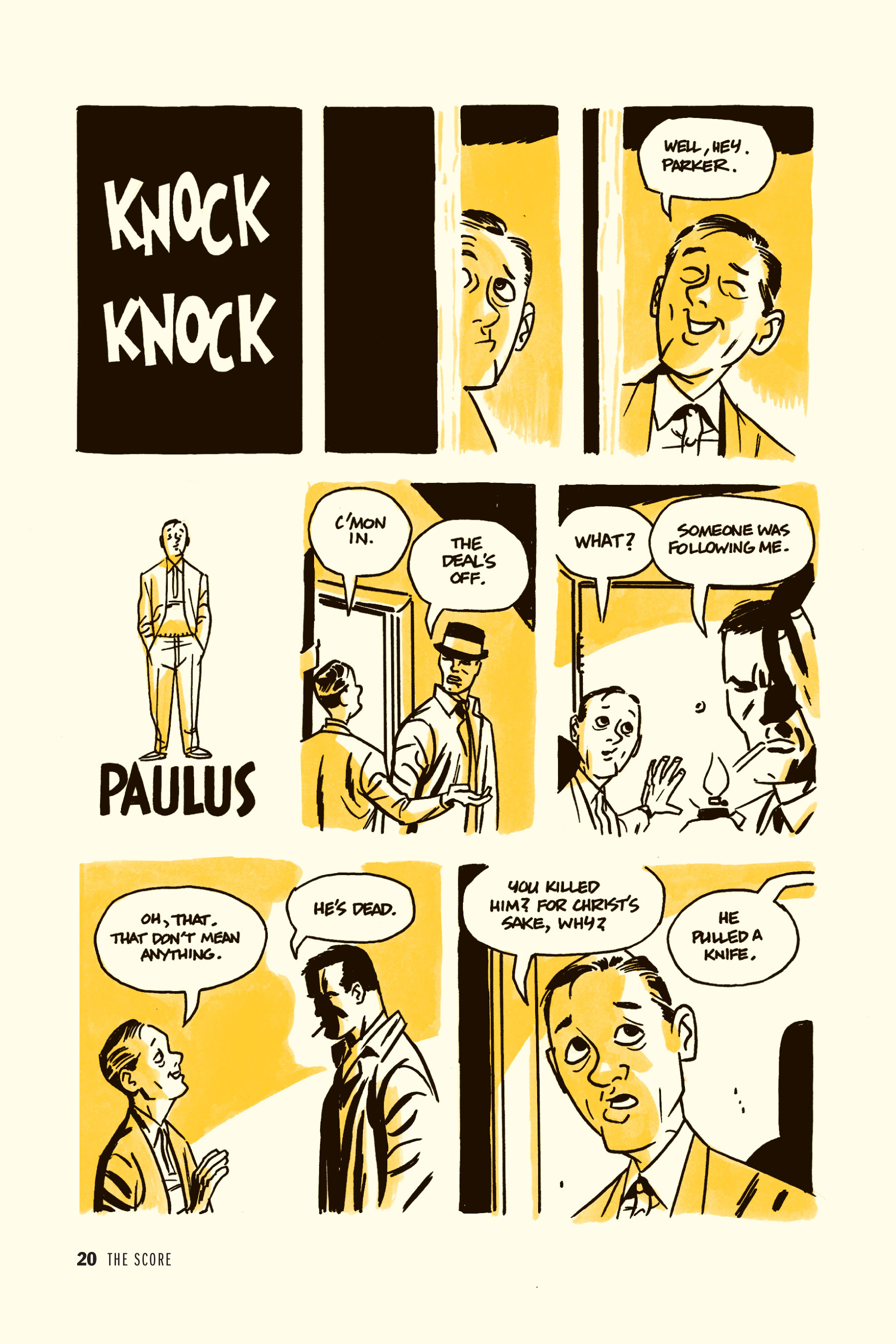 Read online Richard Stark's Parker comic -  Issue #3 - 19