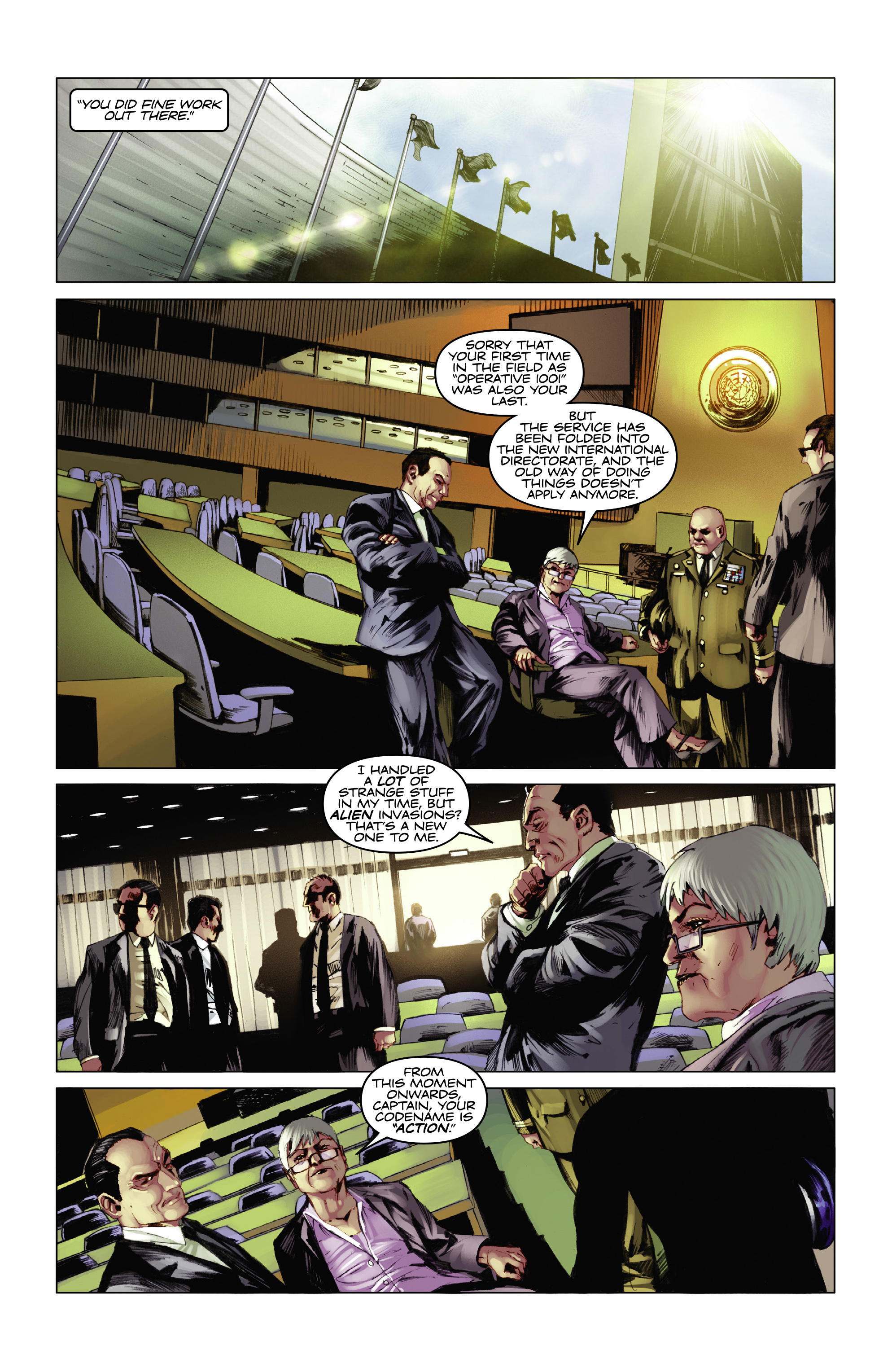 Read online Codename: Action comic -  Issue # _TPB - 124