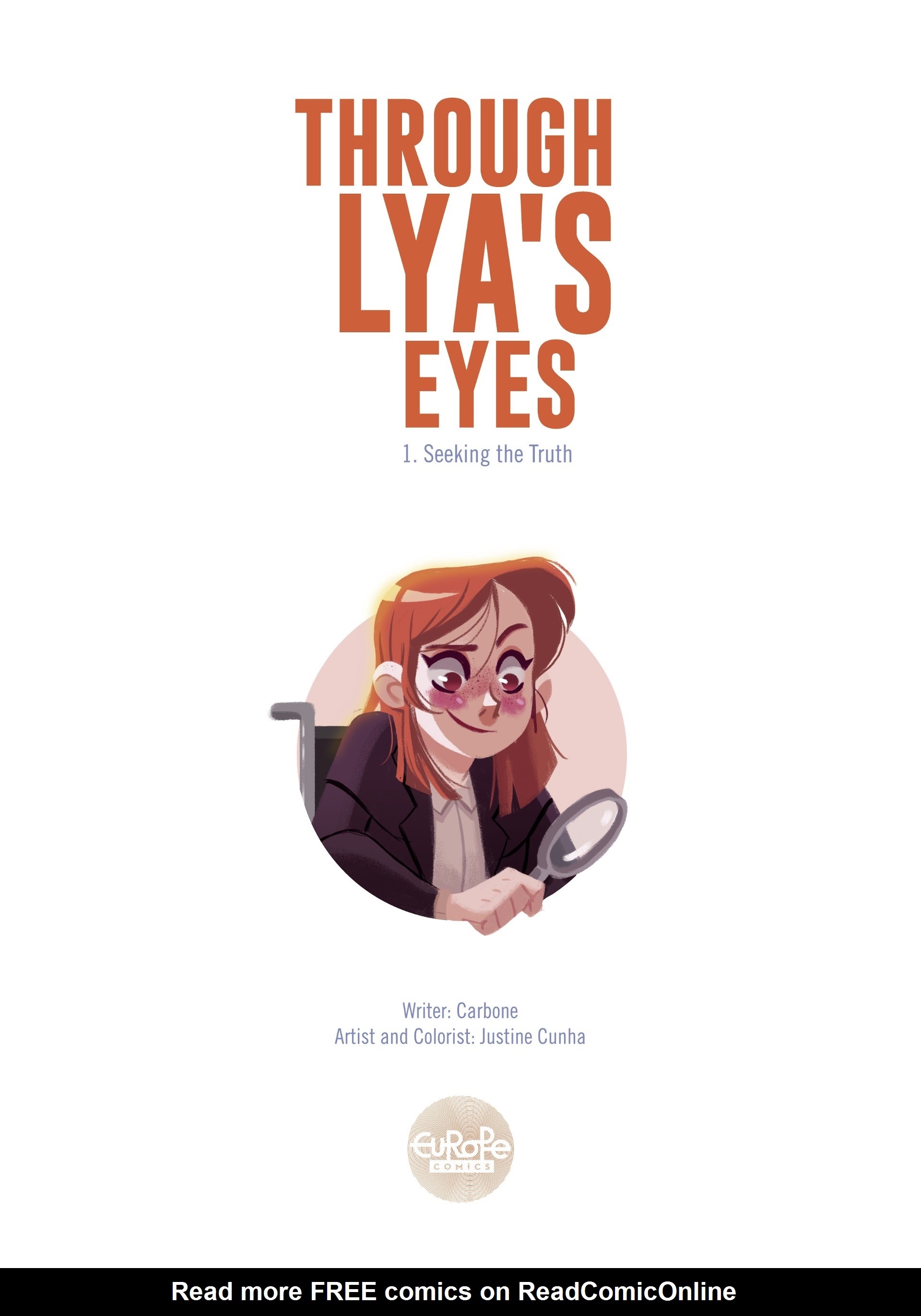 Read online Through Lya's Eyes comic -  Issue #1 - 2