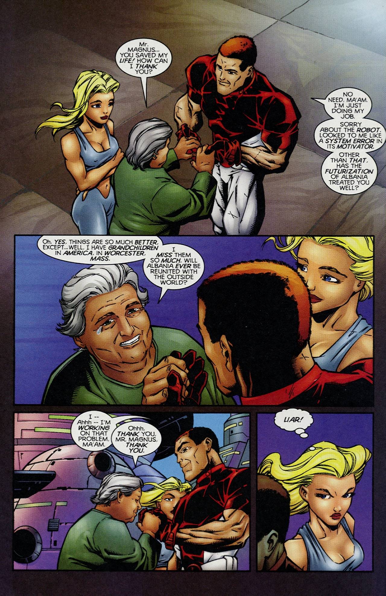 Read online Magnus Robot Fighter (1997) comic -  Issue #17 - 7