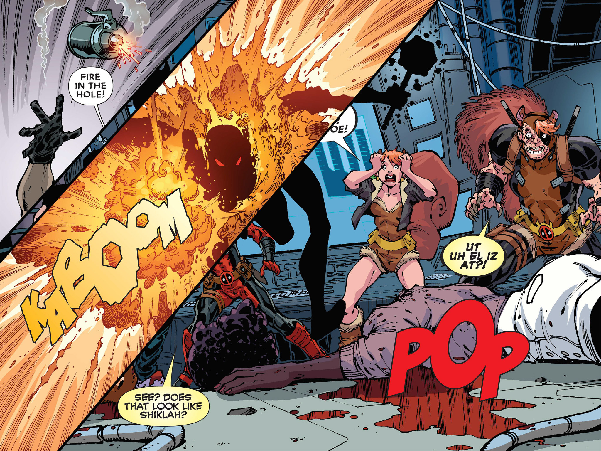 Read online Deadpool: Too Soon? Infinite Comic comic -  Issue #7 - 39