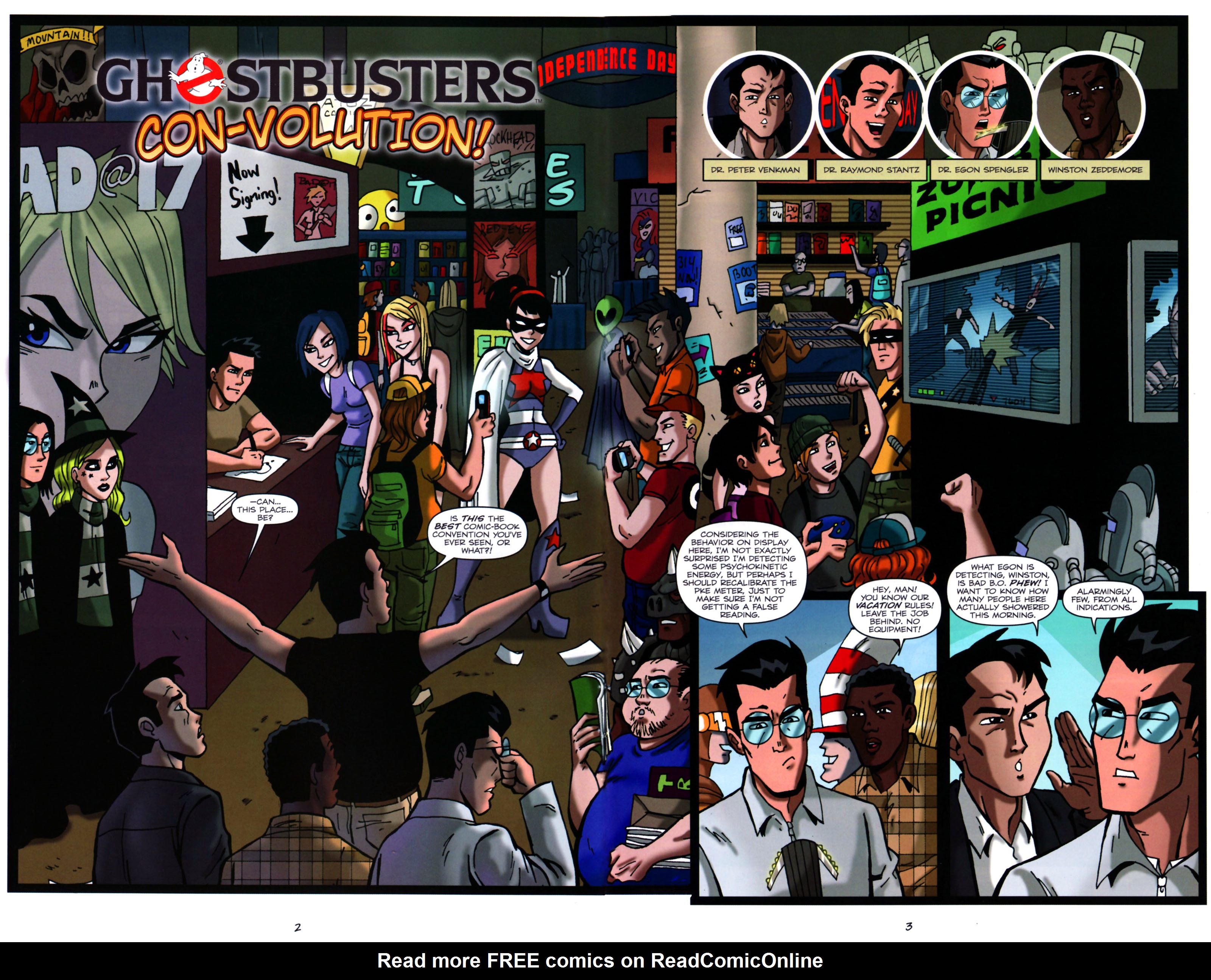 Read online Ghostbusters: Con-Volution comic -  Issue # Full - 6