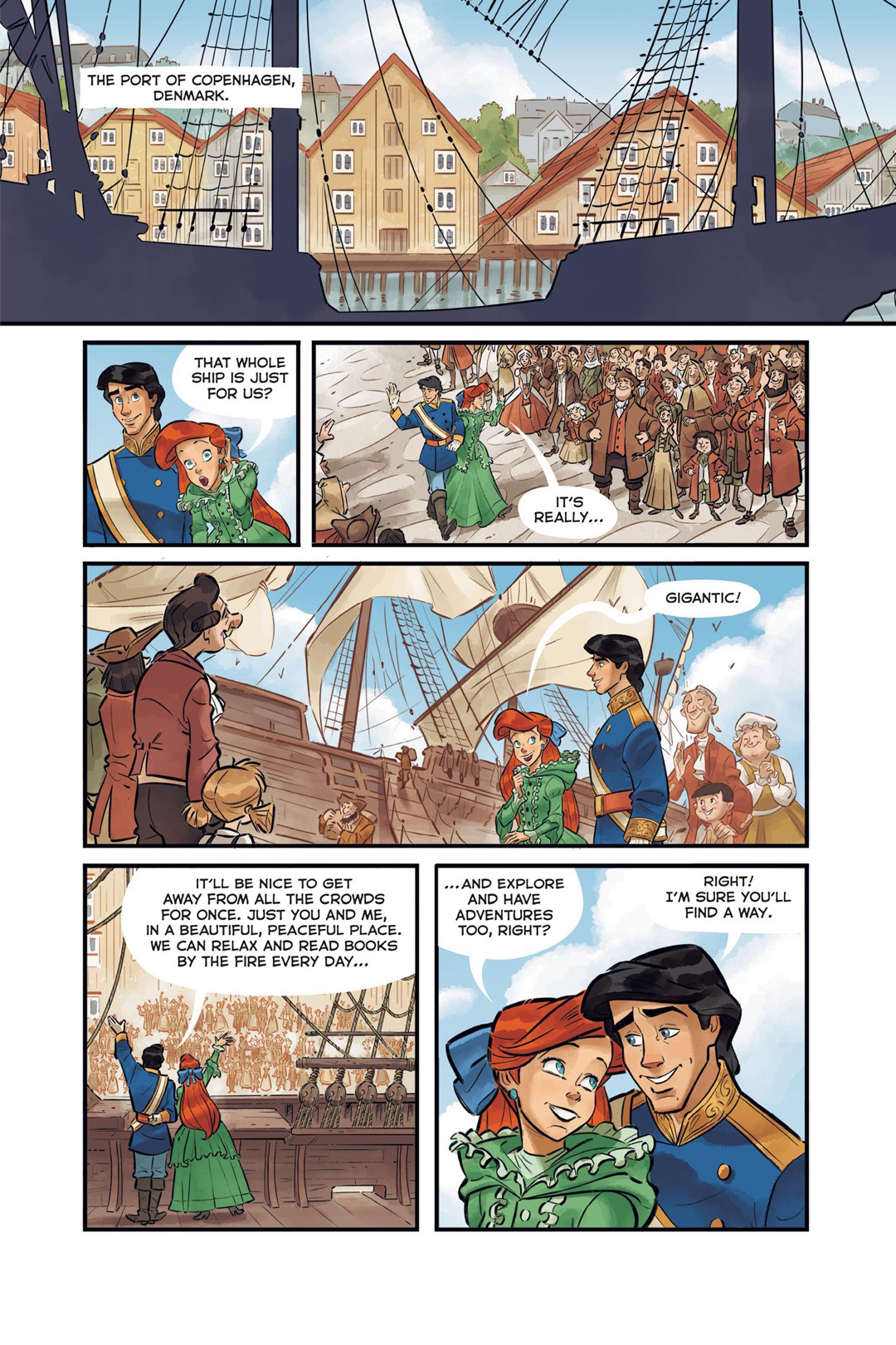 Read online Ariel and the Curse of the Sea Witches comic -  Issue # TPB - 5
