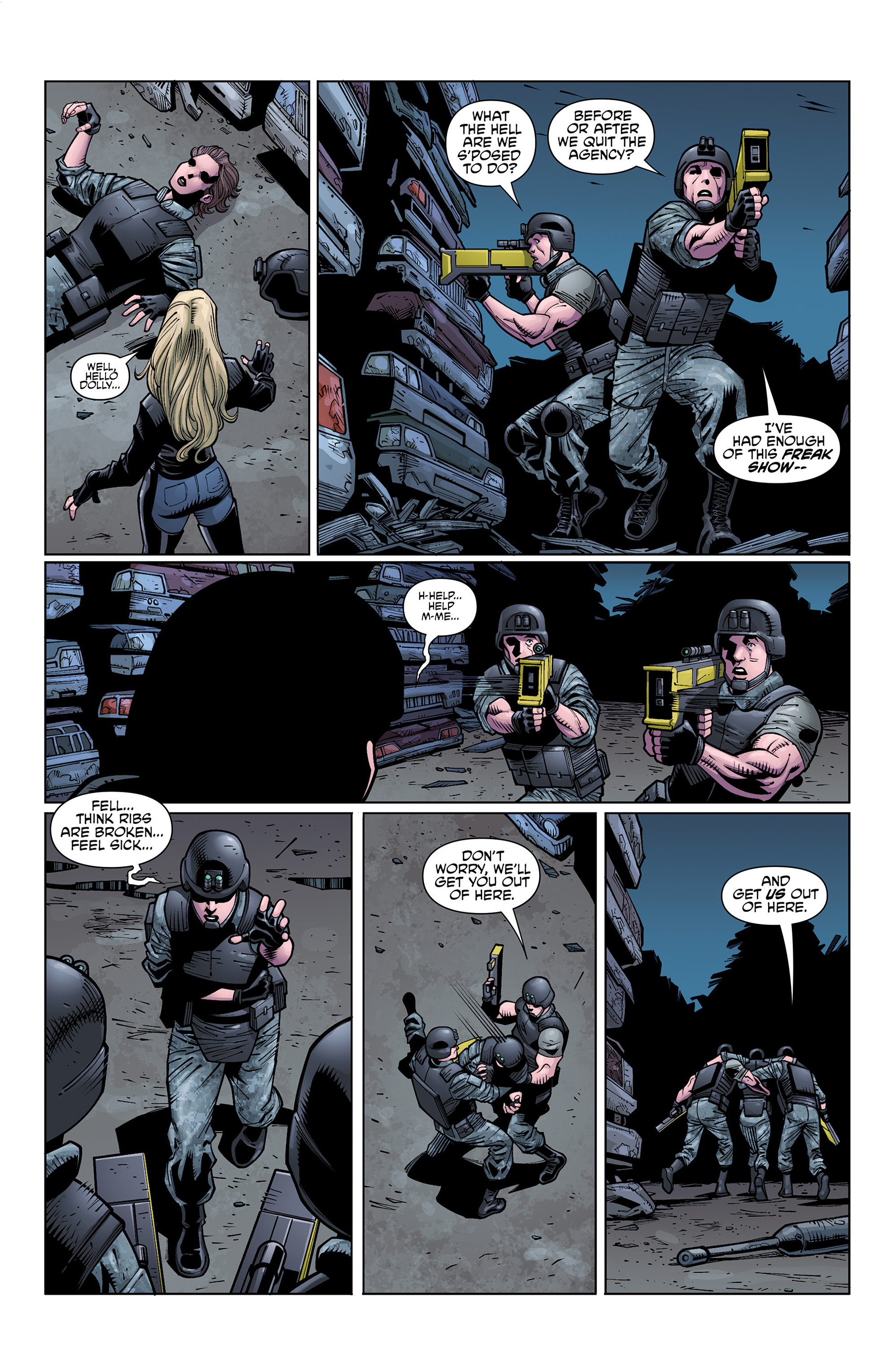 Read online Barb Wire (2015) comic -  Issue #8 - 15