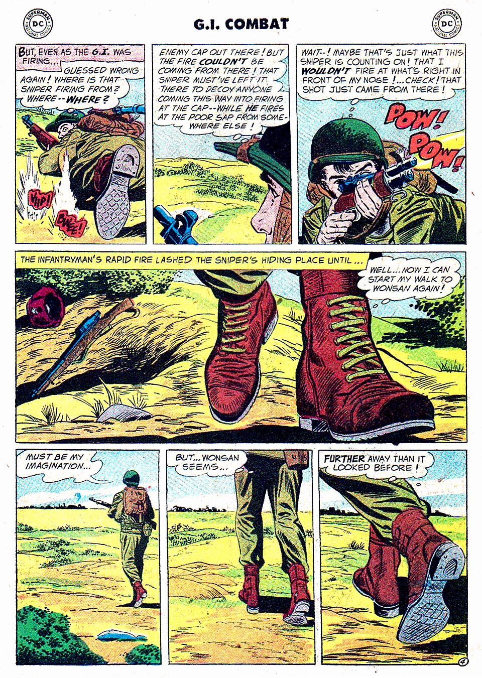 Read online G.I. Combat (1952) comic -  Issue #46 - 6