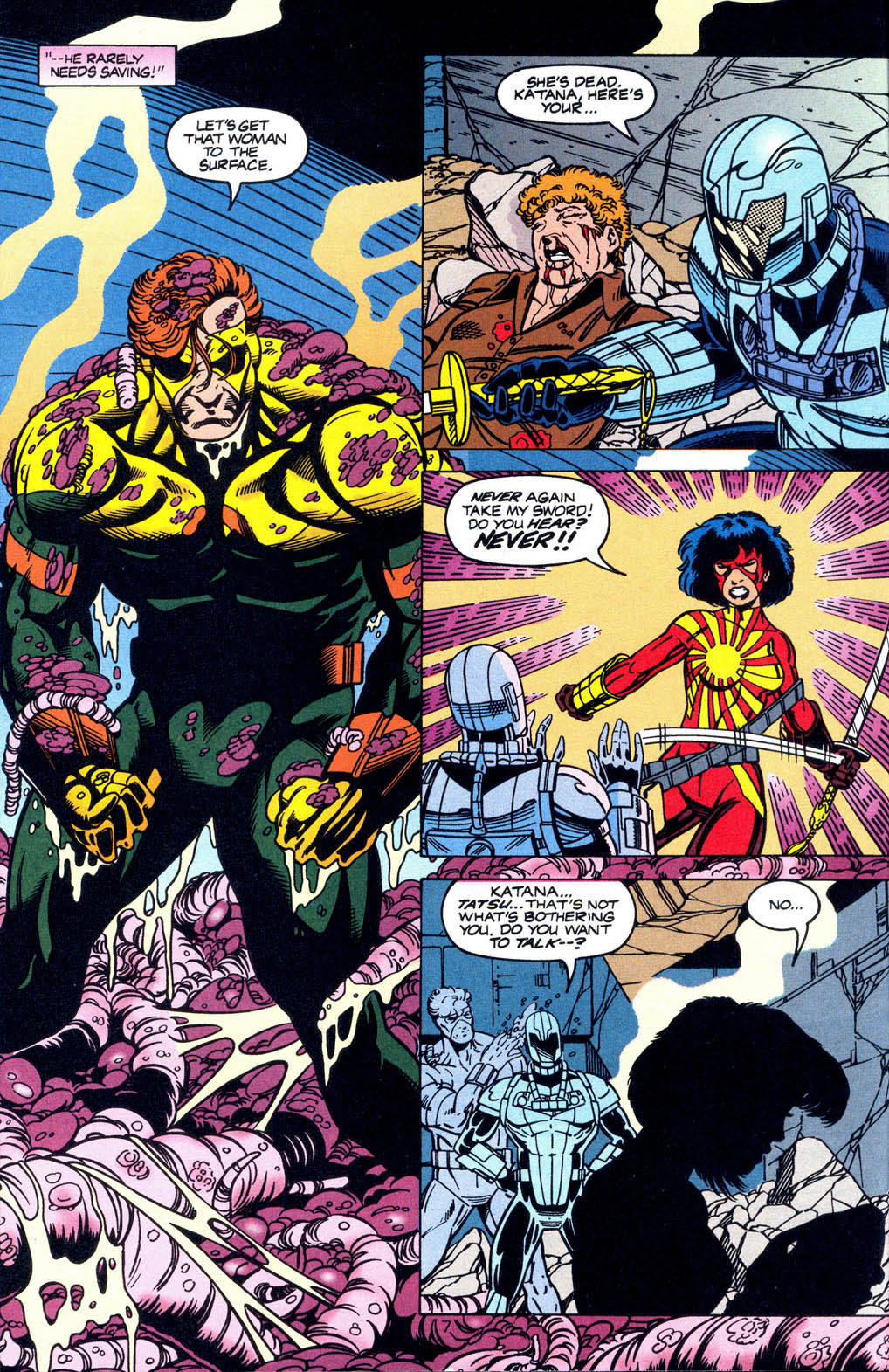 Read online Outsiders (1993) comic -  Issue #12 - 8