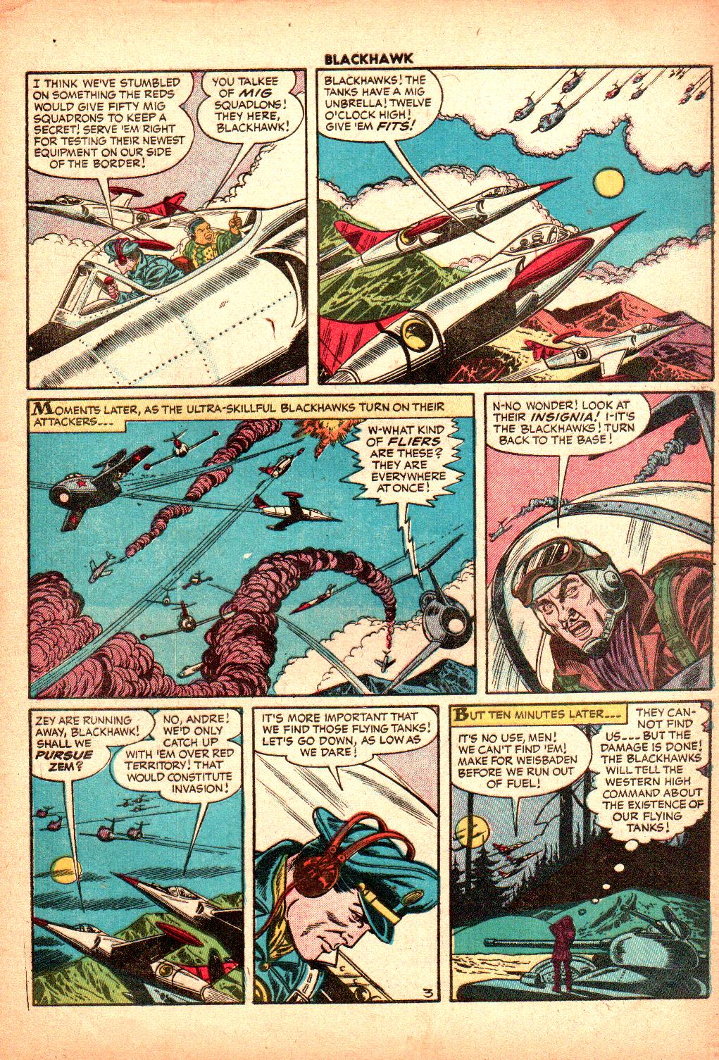 Read online Blackhawk (1957) comic -  Issue #106 - 5