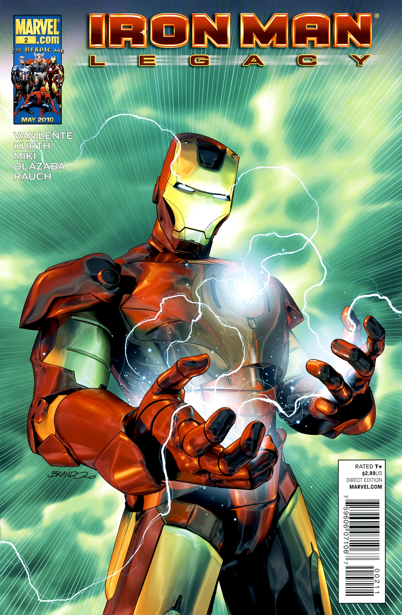 Read online Iron Man: Legacy comic -  Issue #2 - 1