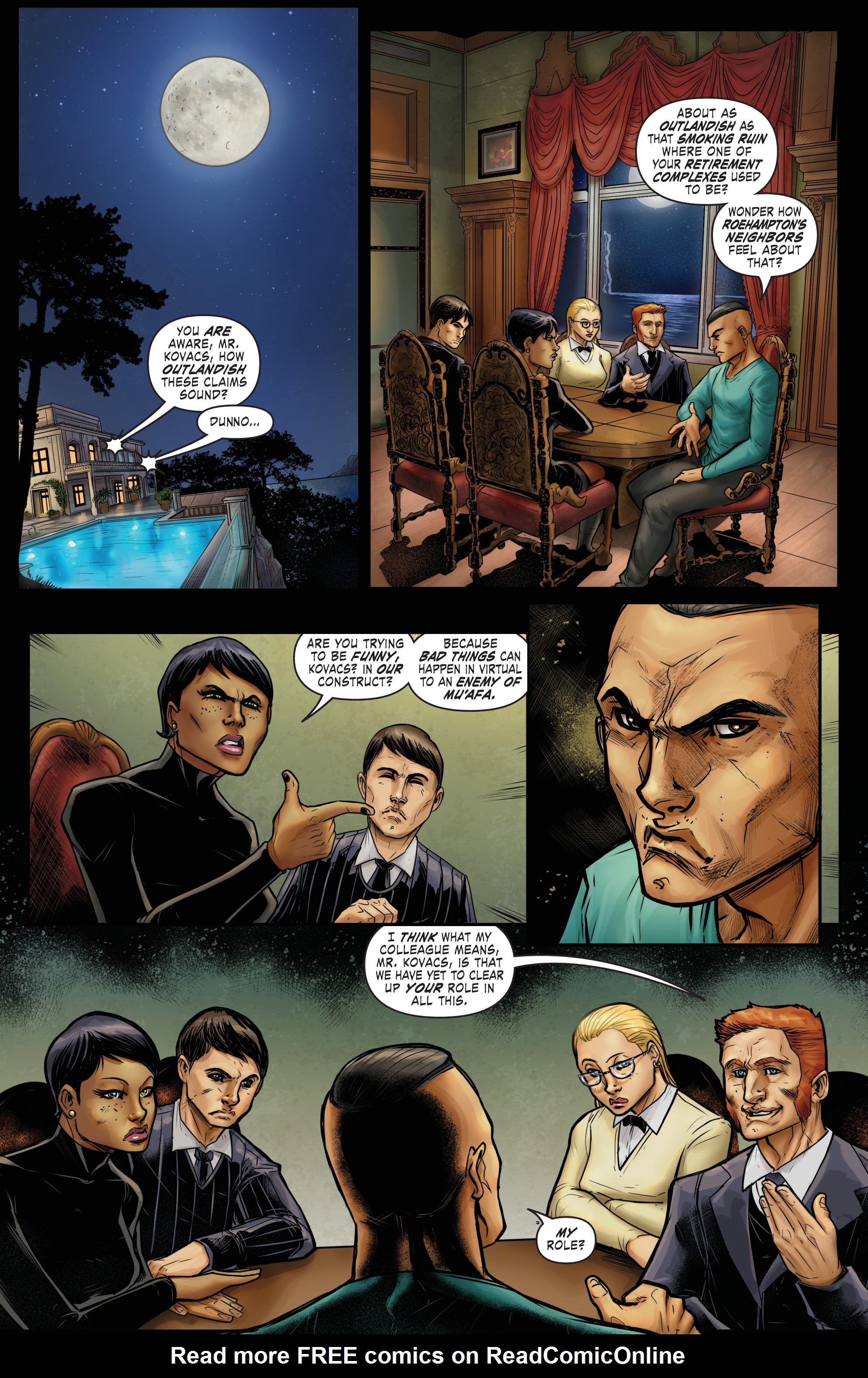 Read online Altered Carbon: Download Blues comic -  Issue # TPB - 95