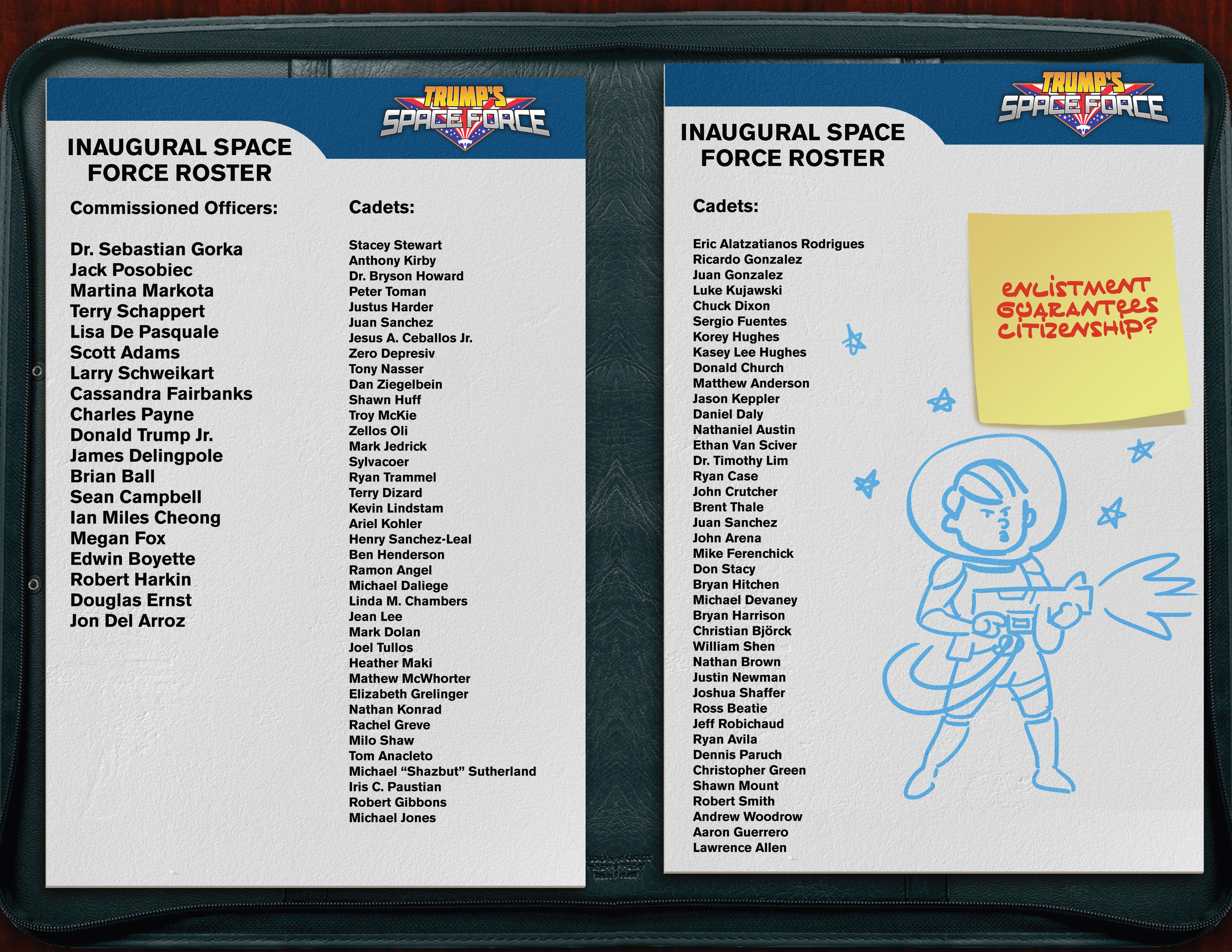Read online Trump's Space Force comic -  Issue # Full - 39