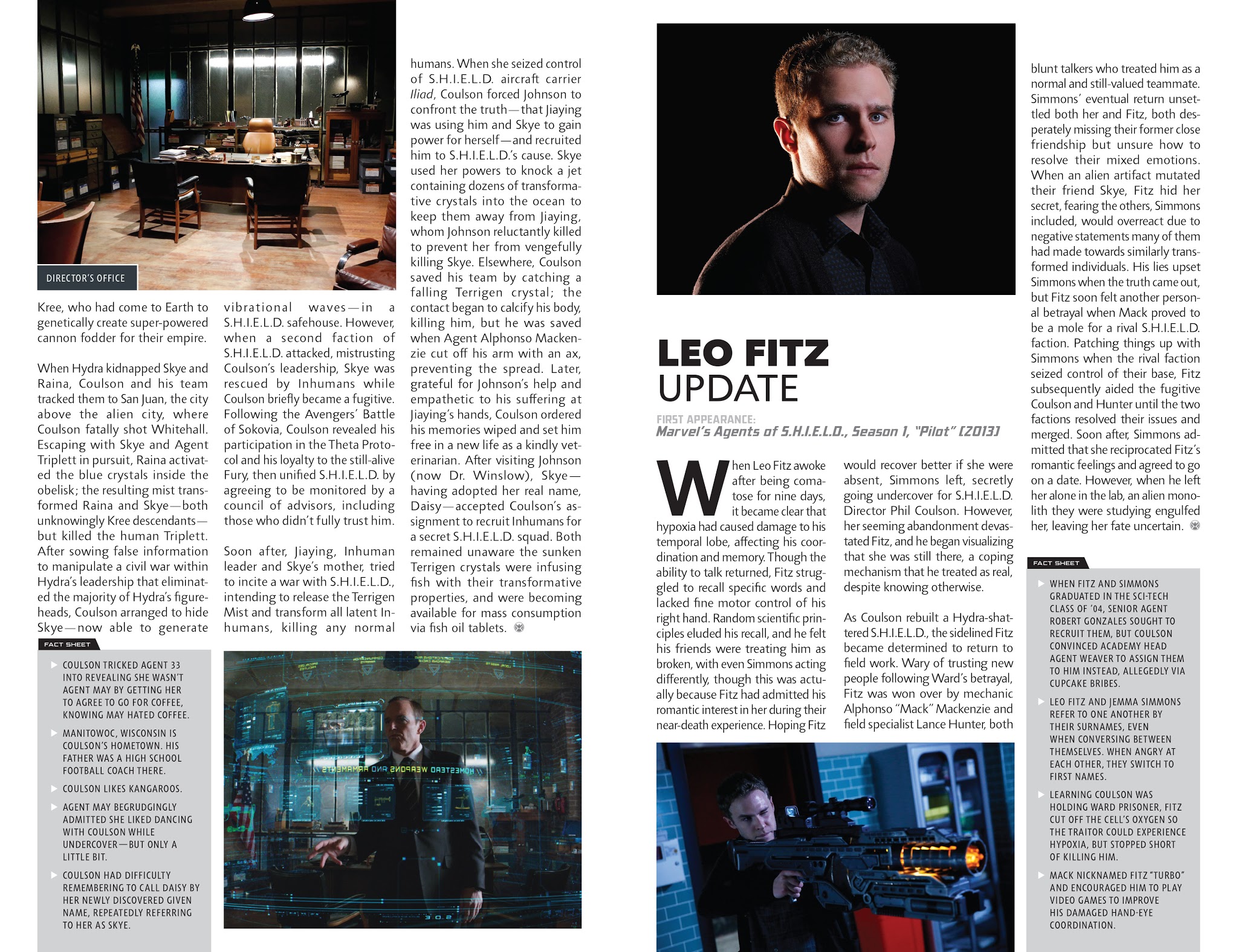 Read online Guidebook to the Marvel Cinematic Universe - Marvel's Agents of S.H.I.E.L.D. Season Two comic -  Issue # Full - 4