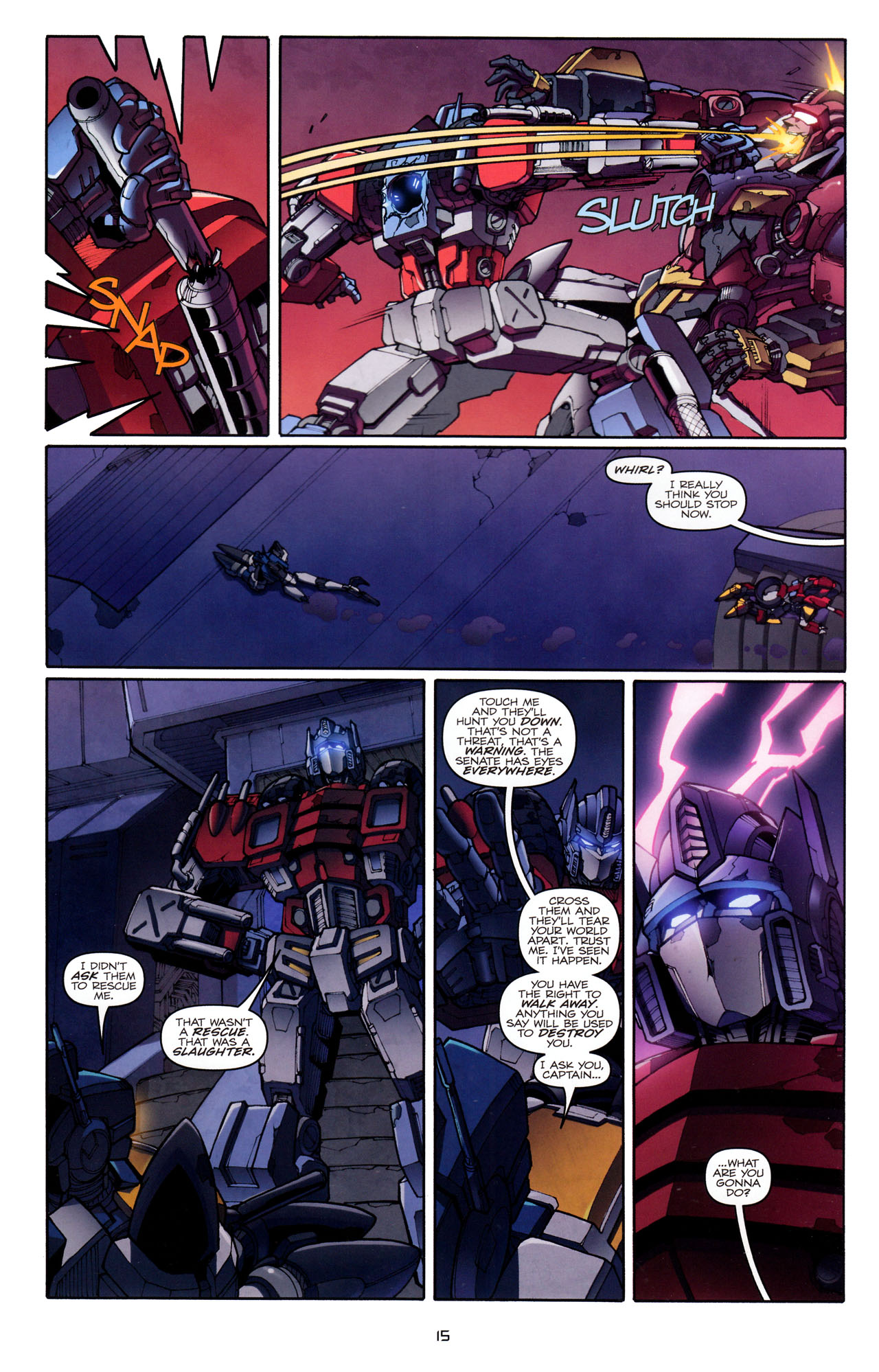 Read online The Transformers (2009) comic -  Issue #23 - 18