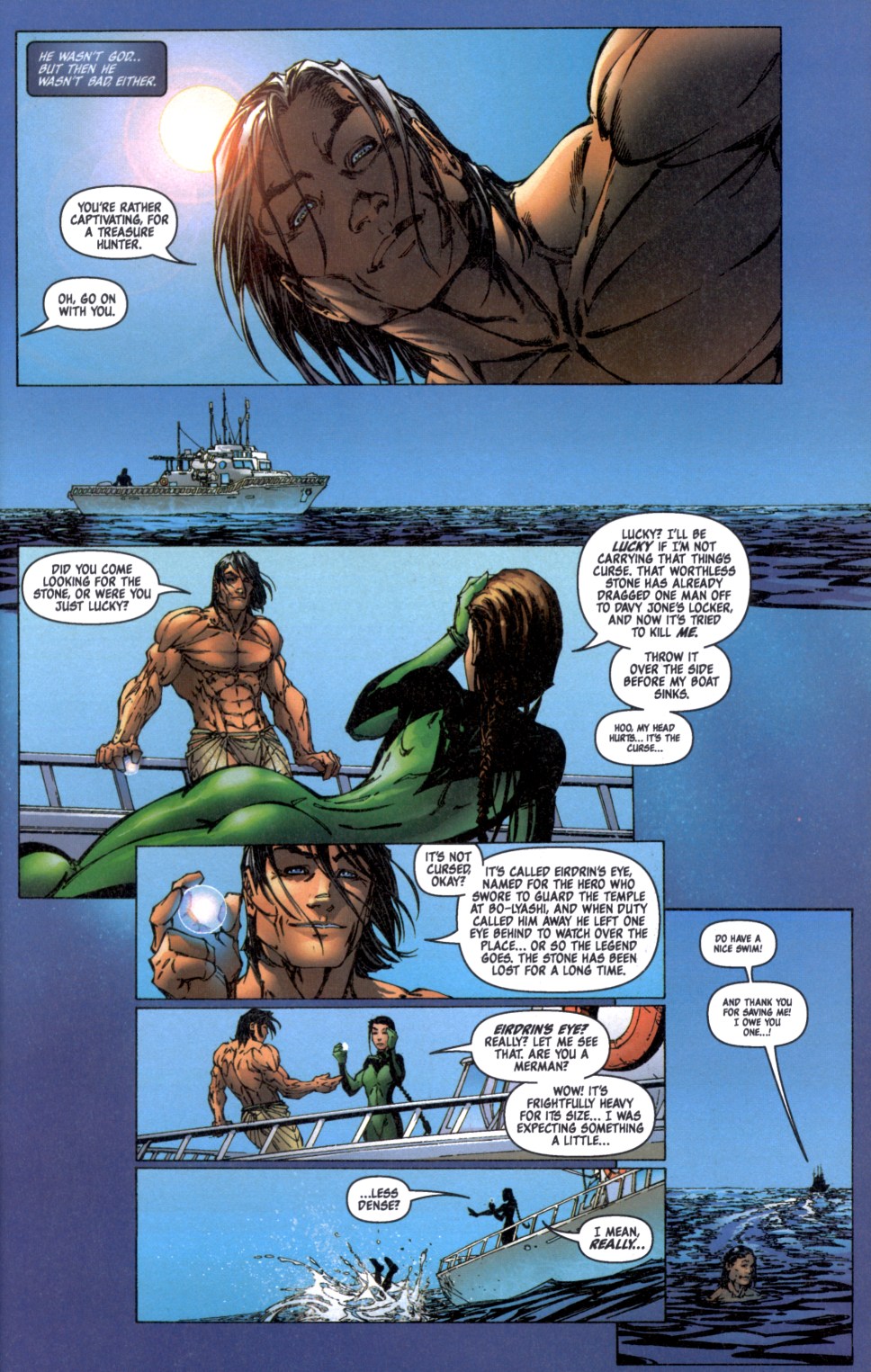Read online Fathom (1998) comic -  Issue #14 - 5