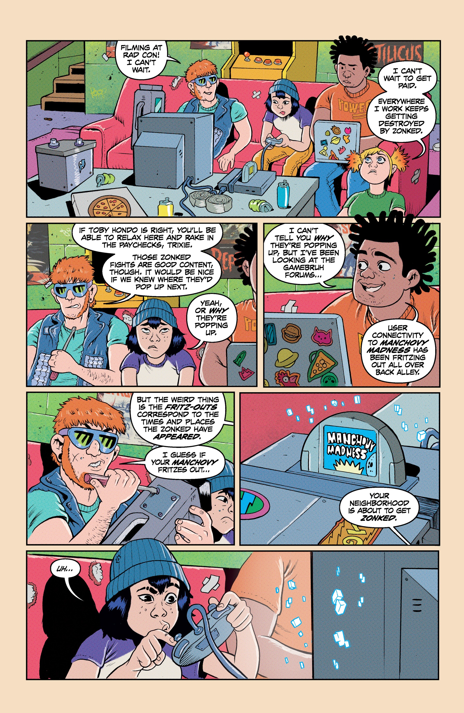 Read online Into Radness comic -  Issue # TPB - 55