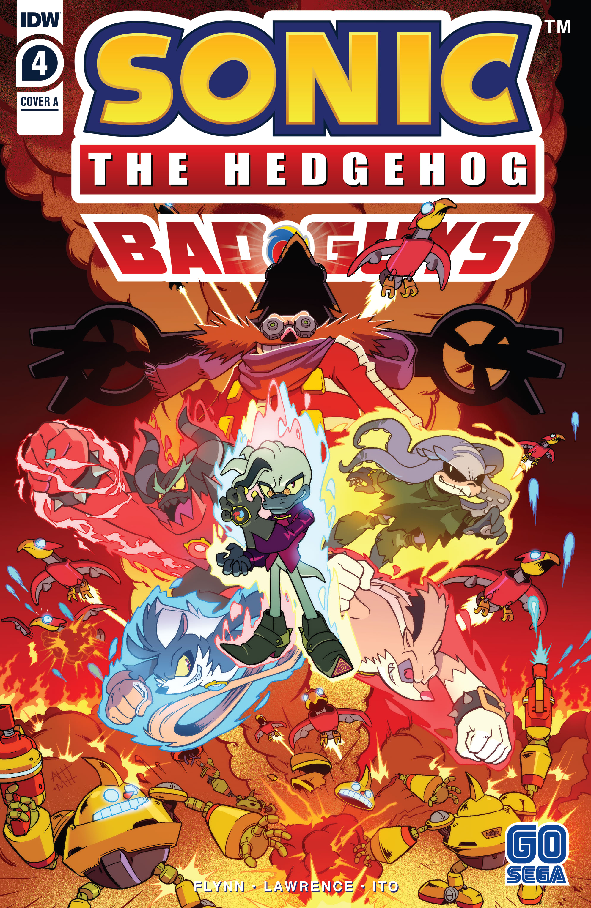 Read online Sonic the Hedgehog: Bad Guys comic -  Issue #4 - 1