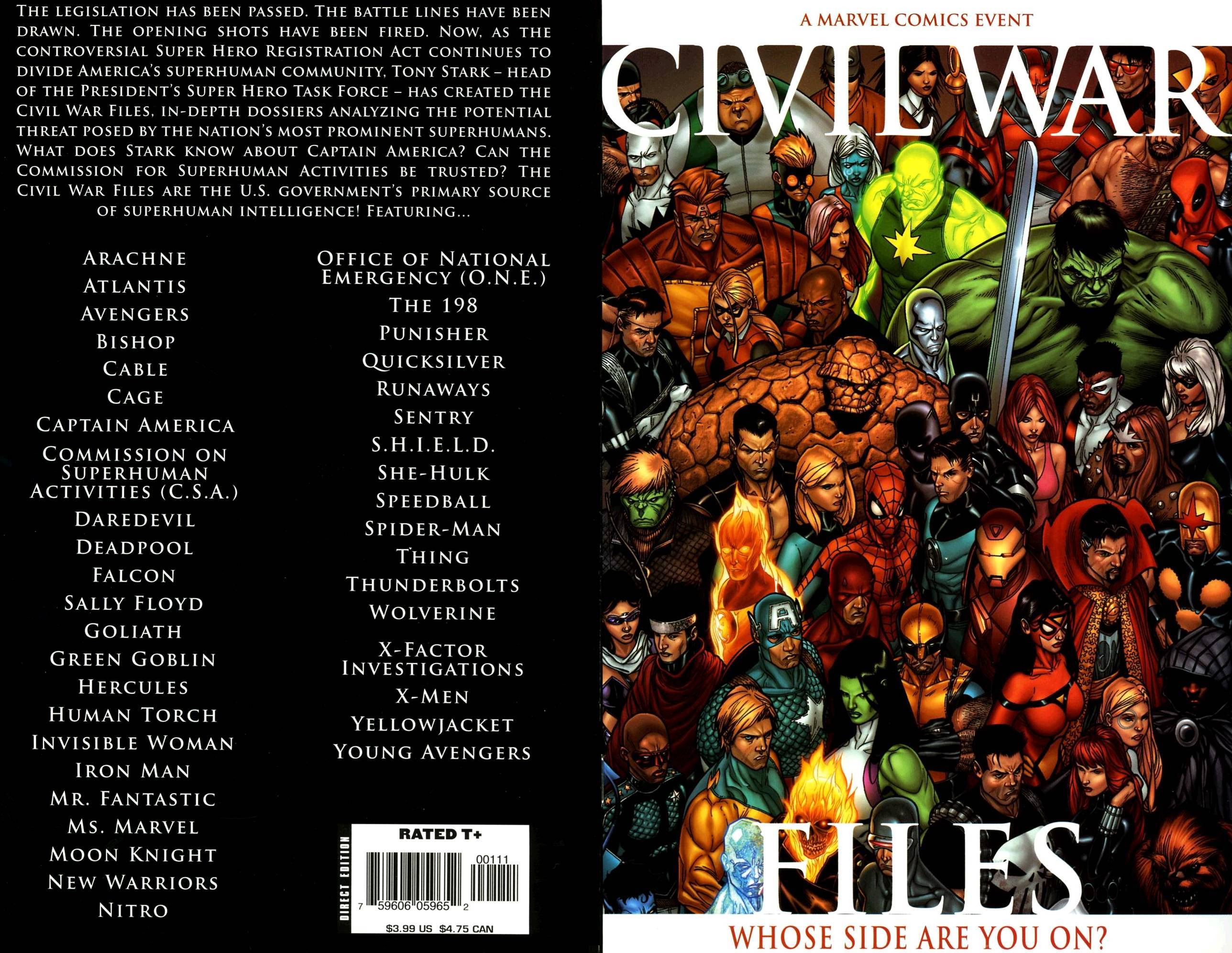 Civil War Files Full #1 - English 1
