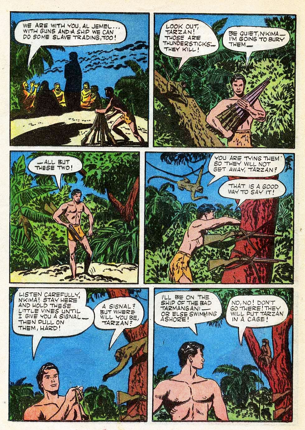 Read online Tarzan (1948) comic -  Issue #20 - 32