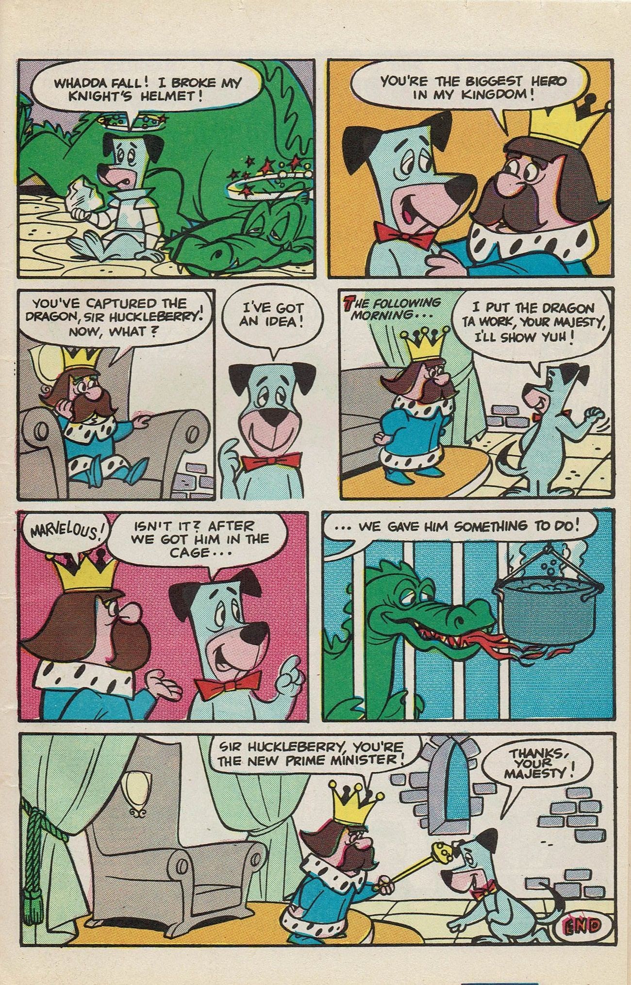 Read online Huckleberry Hound / Quick Draw McGraw Giant Size Flip Book comic -  Issue # Full - 54