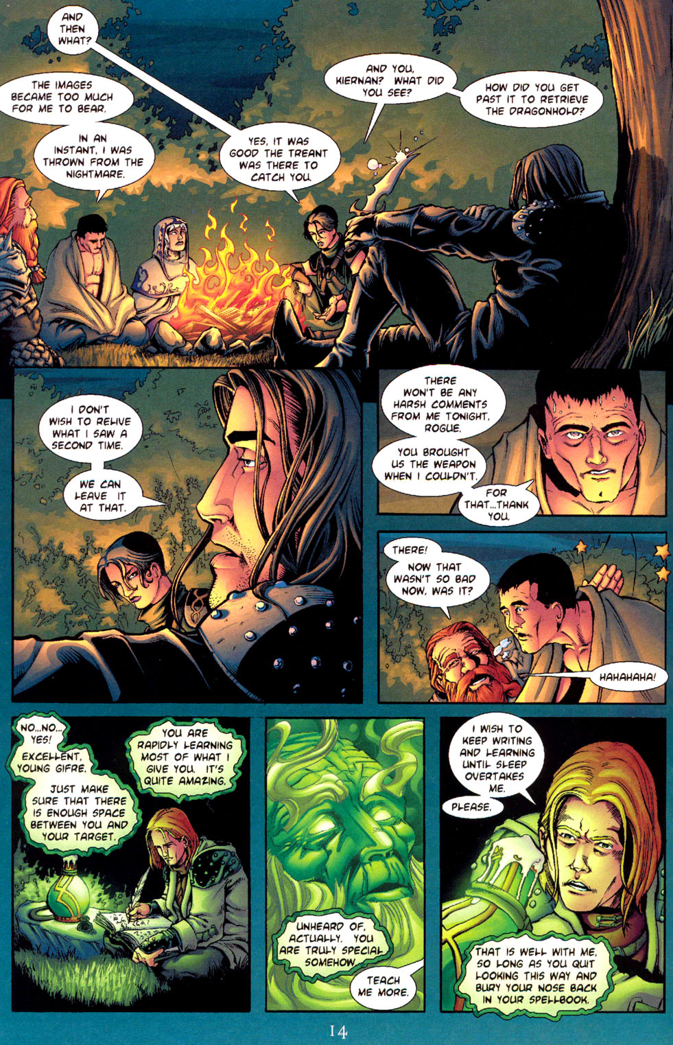Read online Dungeons And Dragons: In The Shadow Of Dragons comic -  Issue #5 - 15