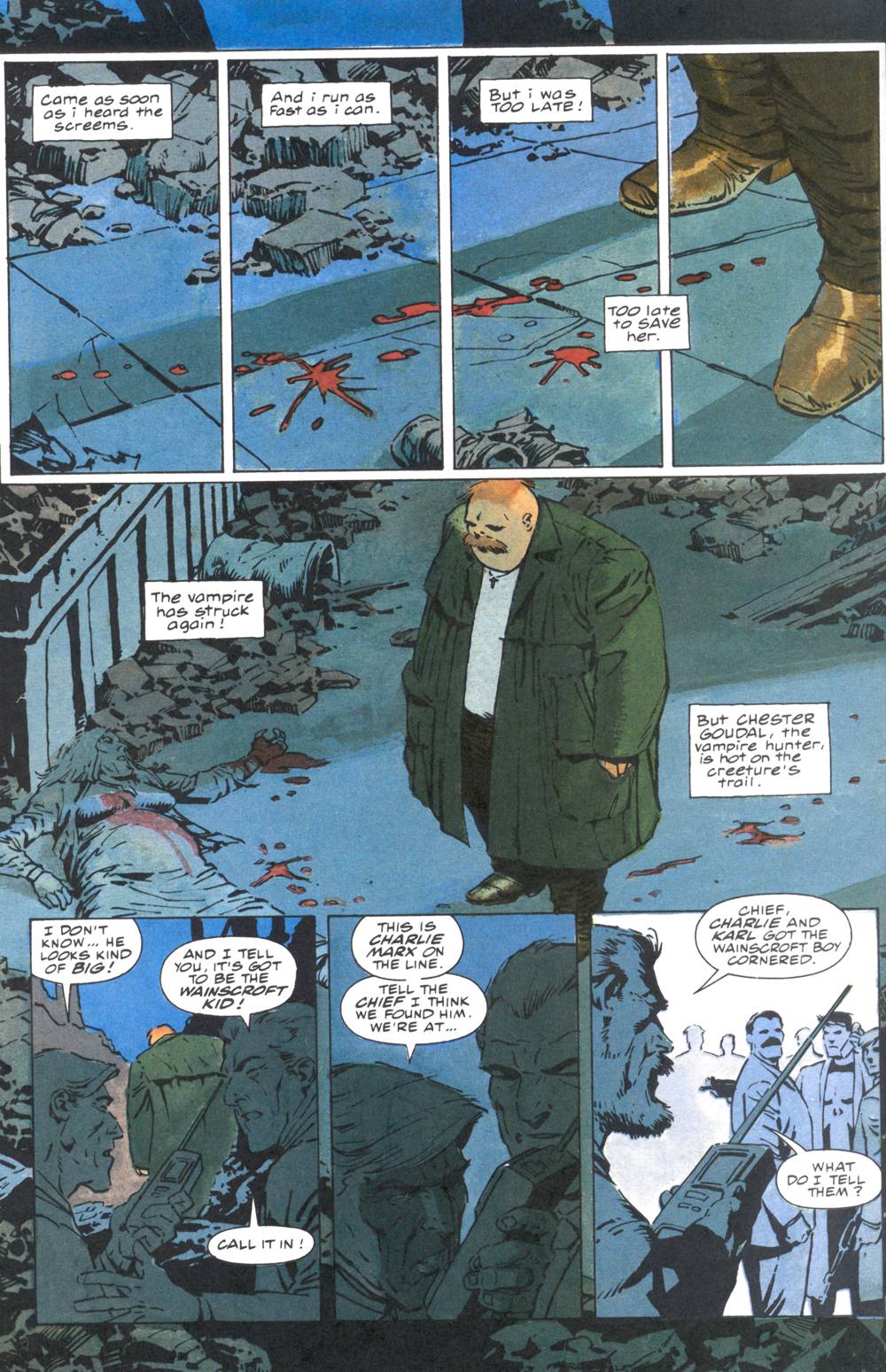 Read online Punisher: P.O.V. comic -  Issue #2 - 10