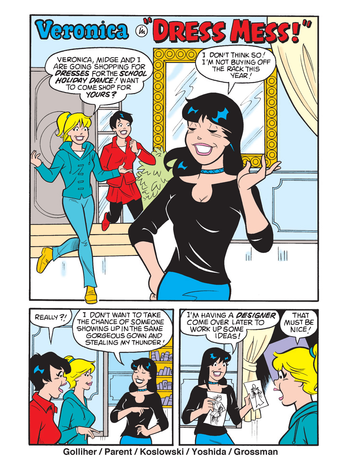 Read online Betty and Veronica Double Digest comic -  Issue #211 - 129