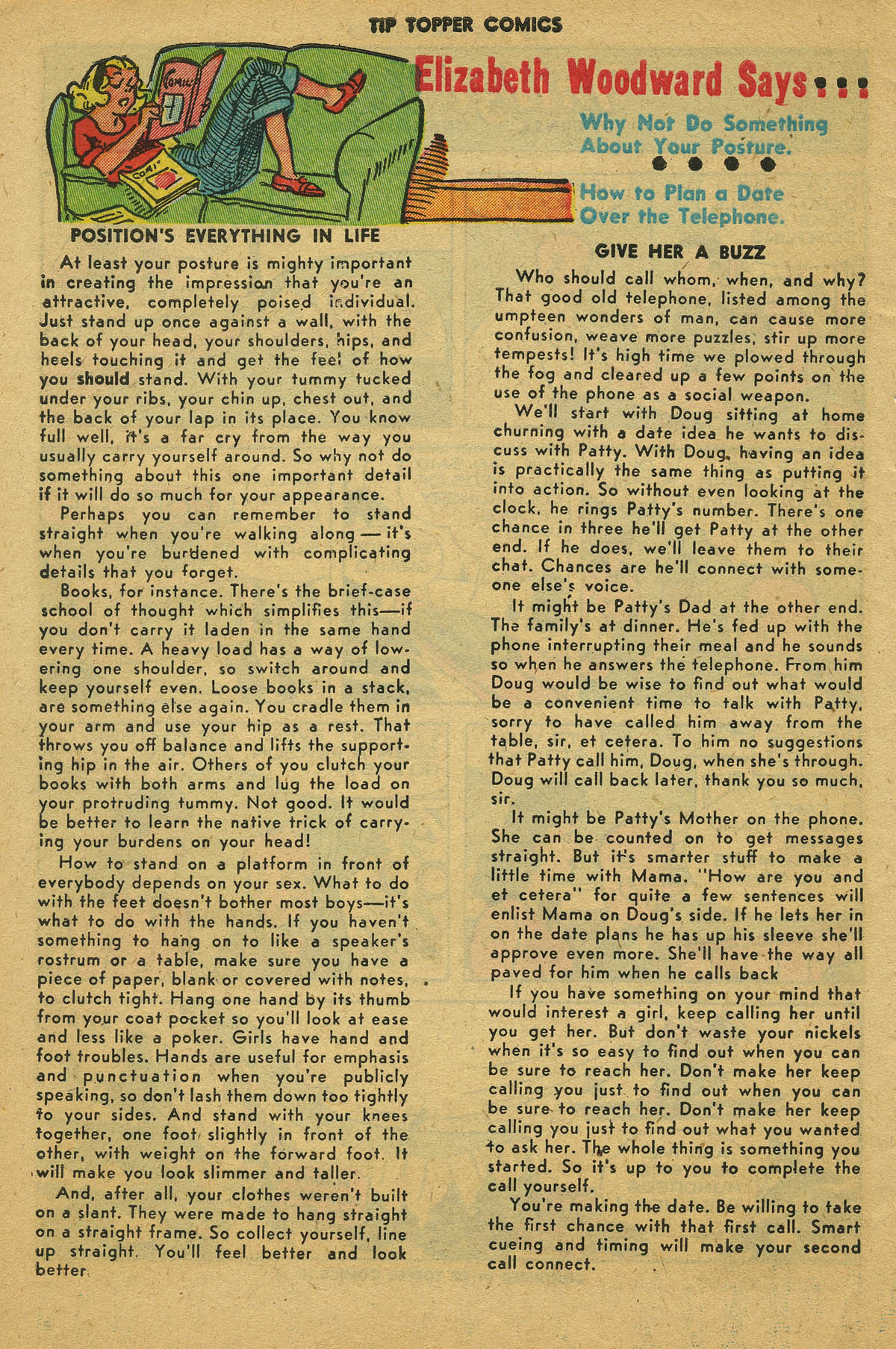 Read online Tip Topper Comics comic -  Issue #4 - 12