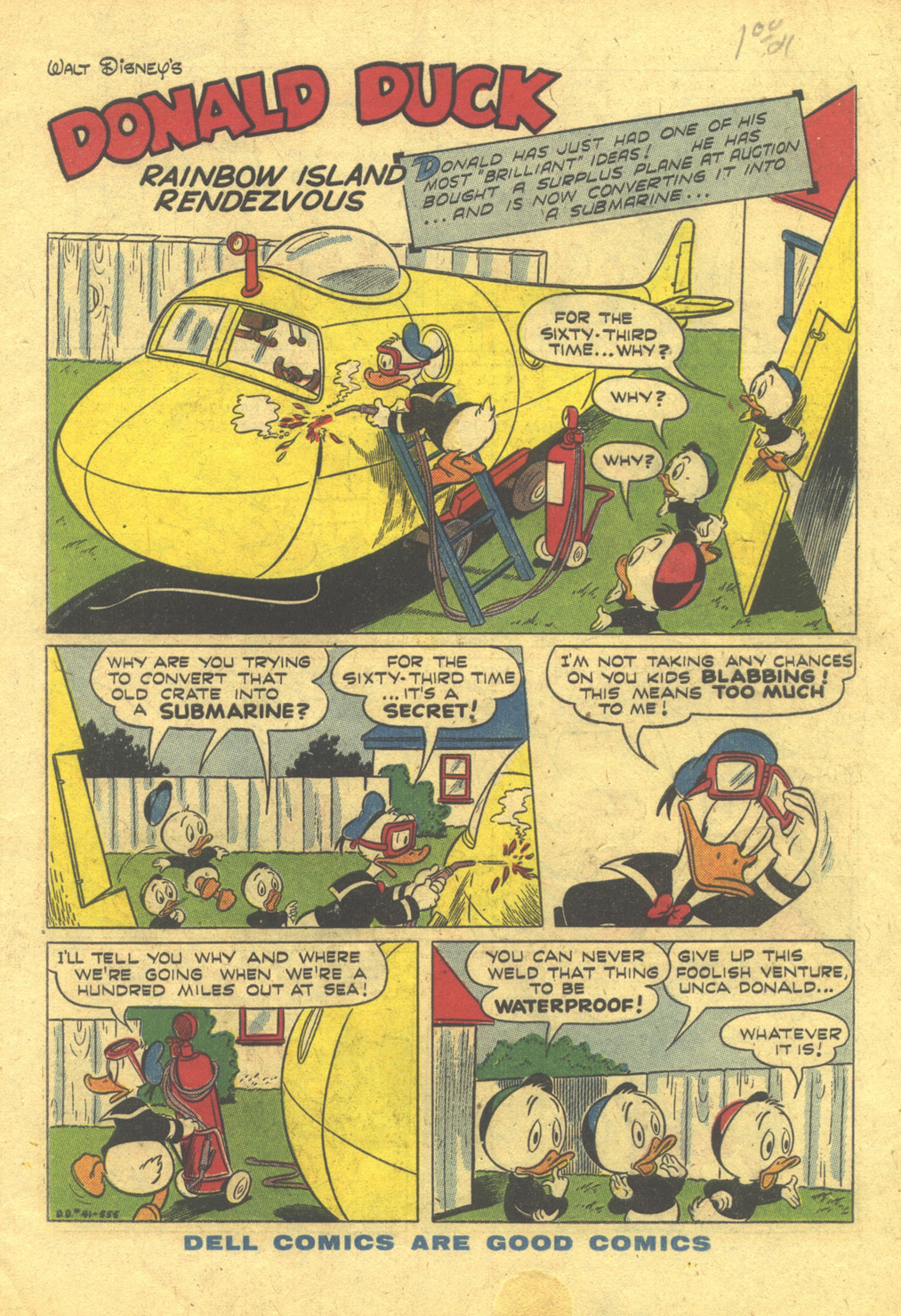 Read online Walt Disney's Donald Duck (1952) comic -  Issue #41 - 3