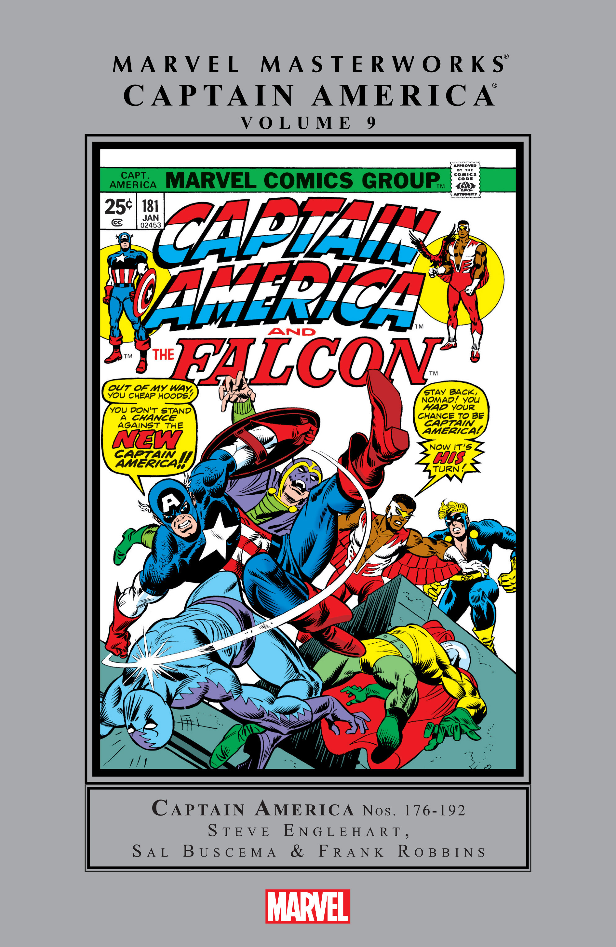 Read online Marvel Masterworks: Captain America comic -  Issue # TPB 9 (Part 1) - 1
